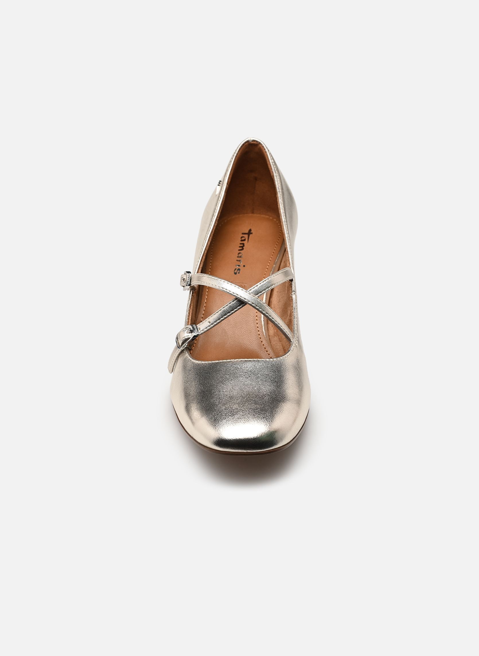 Pumps mit Riemchen 22412-46 damen gold und bronze Tamaris Pumps mit Riemchen 22412-46 damen gold und bronze PLATINUM