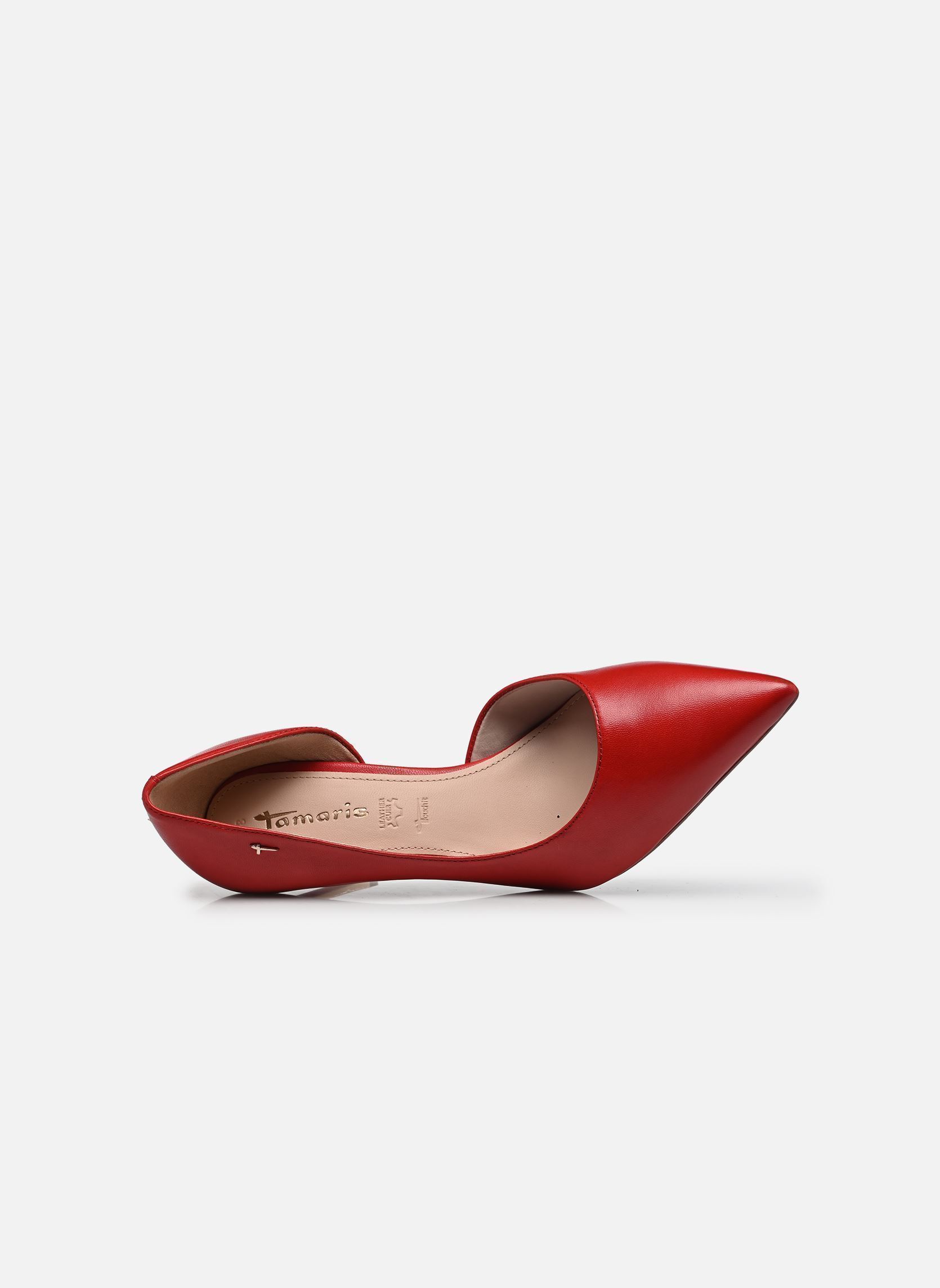 Escarpins 22429-46 femme rouge Tamaris Escarpins 22429-46 femme rouge RED