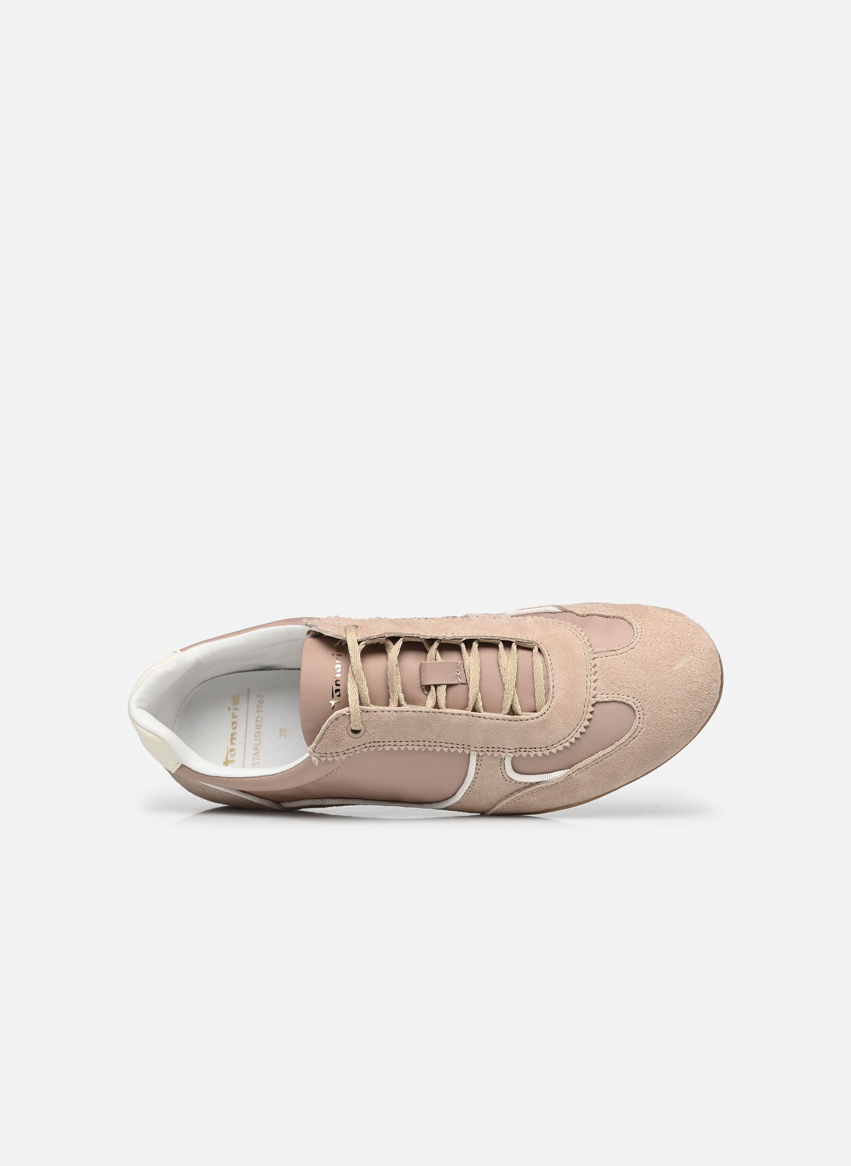 Lage sneakers 23600-46 dames beige Tamaris Lage sneakers 23600-46 dames beige BEIGE