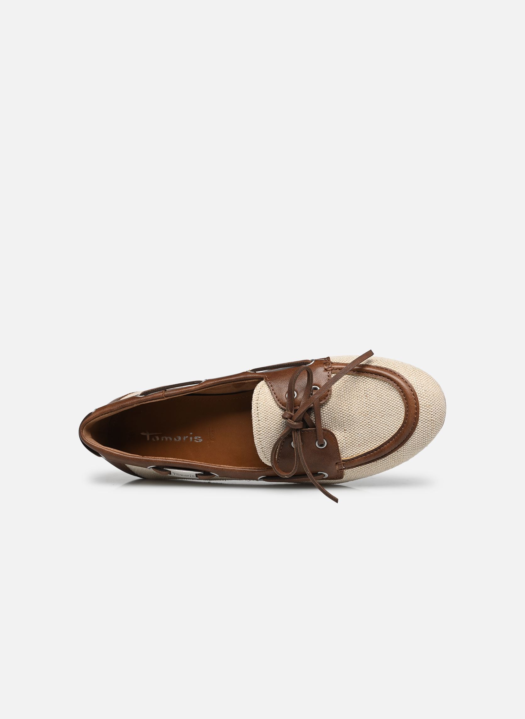 Chaussures bateaux 23611-46 femme beige Tamaris Chaussures bateaux 23611-46 femme beige BEIGE STRUCT.
