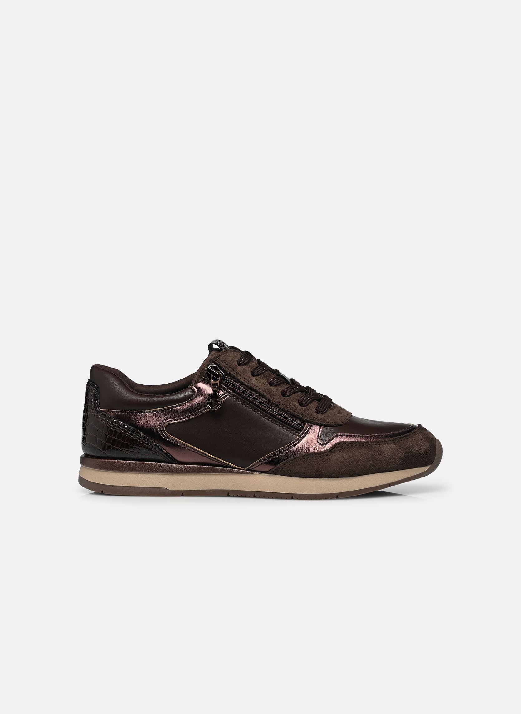 Baskets basses 23613-46 femme marron Tamaris Baskets basses 23613-46 femme marron MOCCA COMB