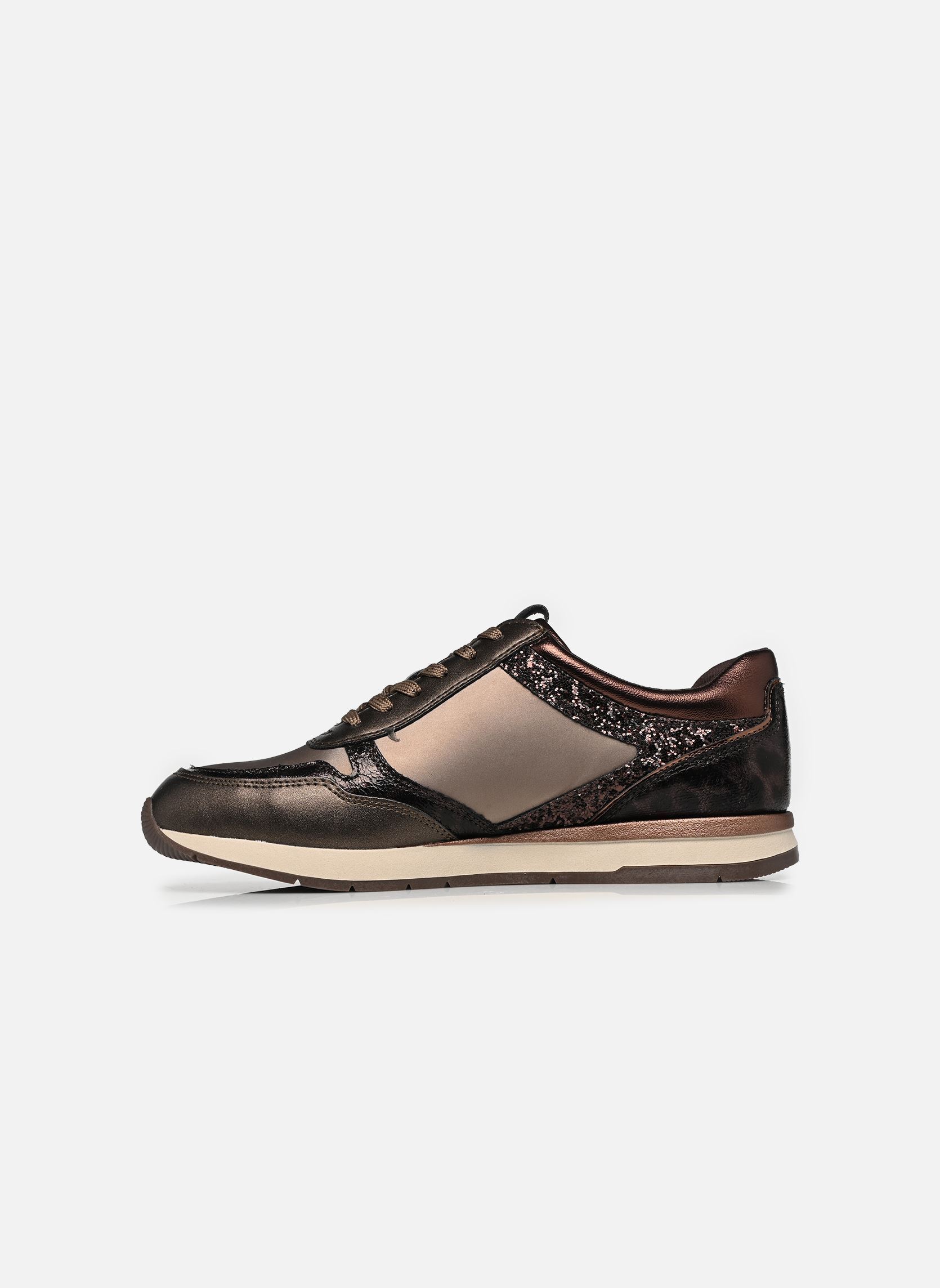 Baskets basses 23613-46 femme marron Tamaris Baskets basses 23613-46 femme marron TAUPE GLAM