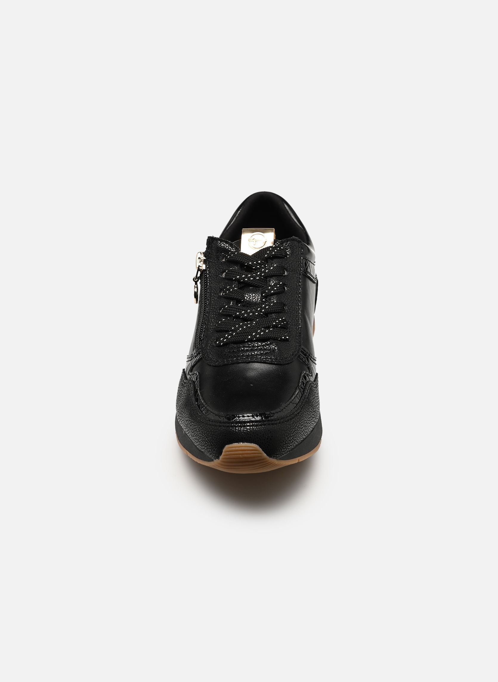 Niedrige Sneaker 23613-46 damen schwarz Tamaris Niedrige Sneaker 23613-46 damen schwarz BLACK COMB
