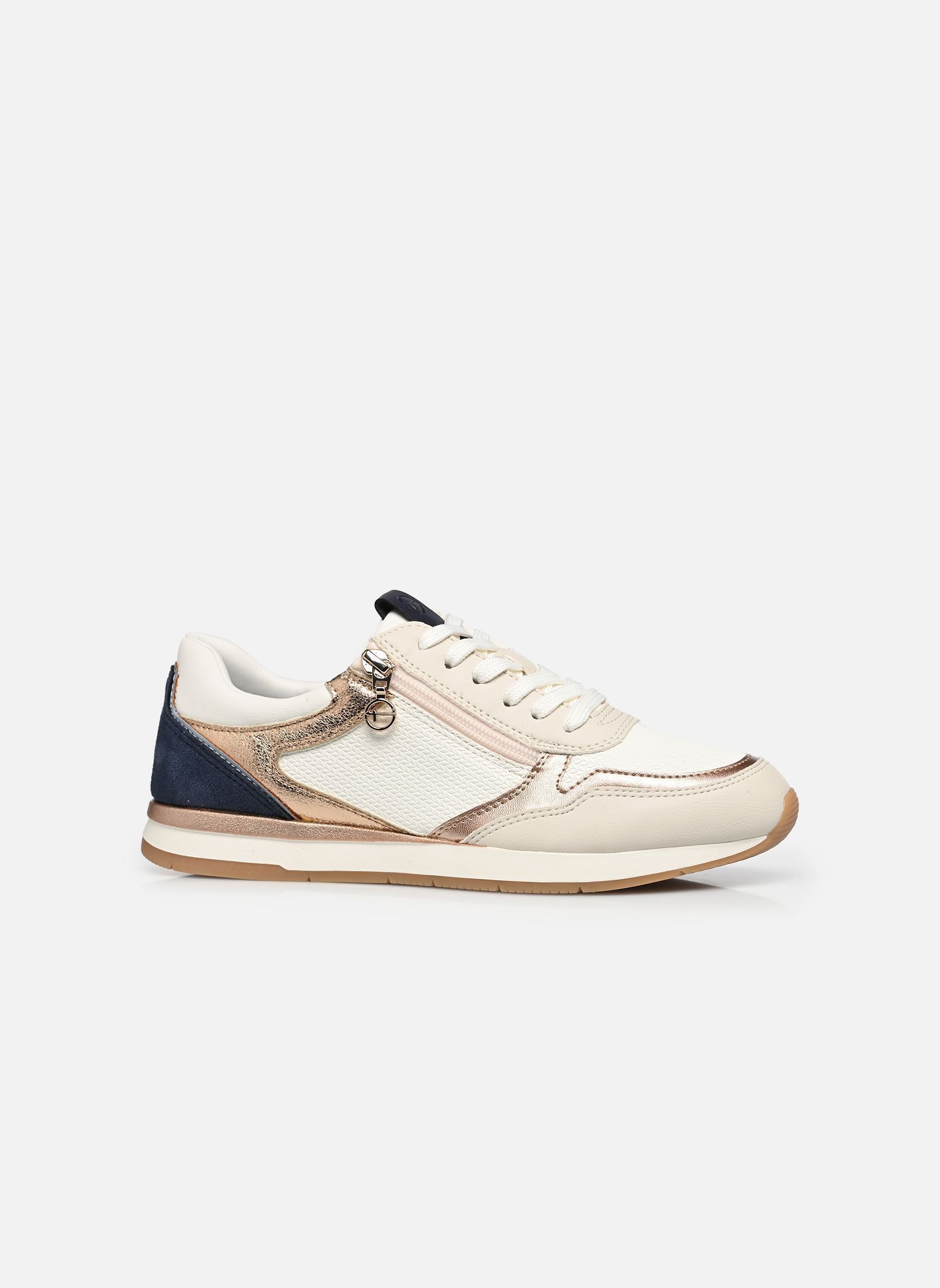 Niedrige Sneaker 23613-46 damen weiß Tamaris Niedrige Sneaker 23613-46 damen weiß WHITE COMB