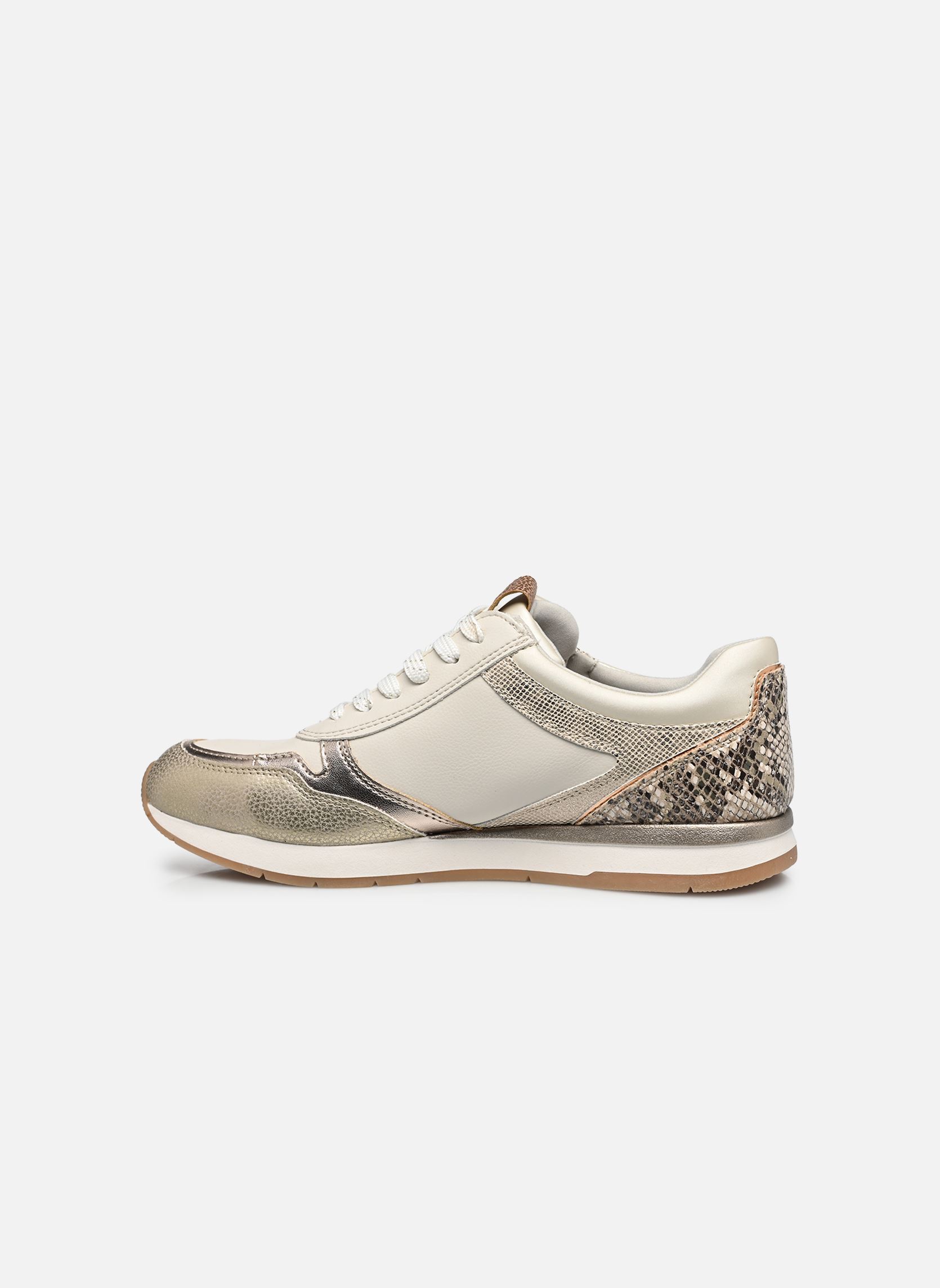 Niedrige Sneaker 23613-46 damen weiß Tamaris Niedrige Sneaker 23613-46 damen weiß IVORY STRUCT.
