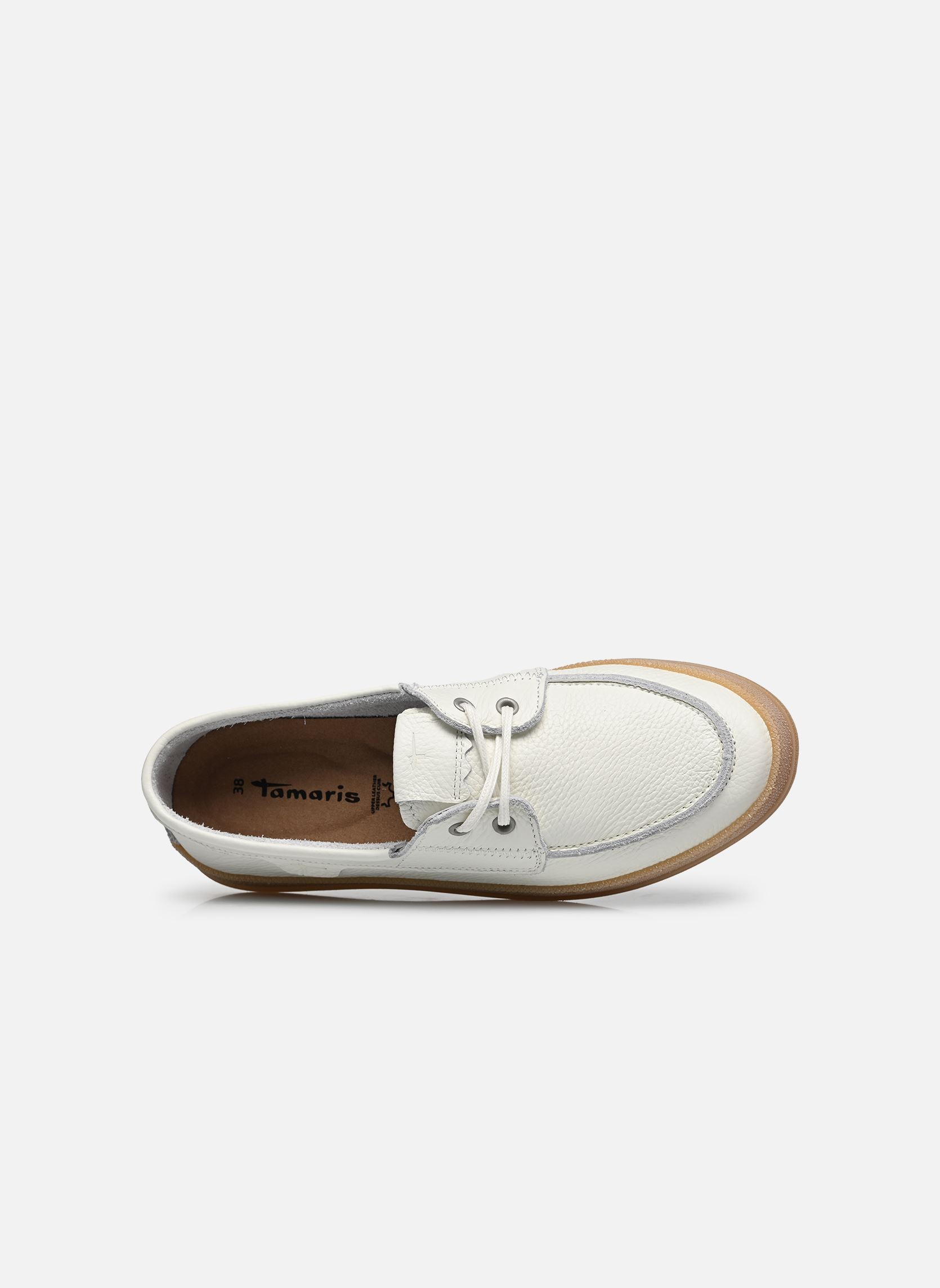 Mocassins 23615-46 dames wit Tamaris Mocassins 23615-46 dames wit WHITE LEATHER