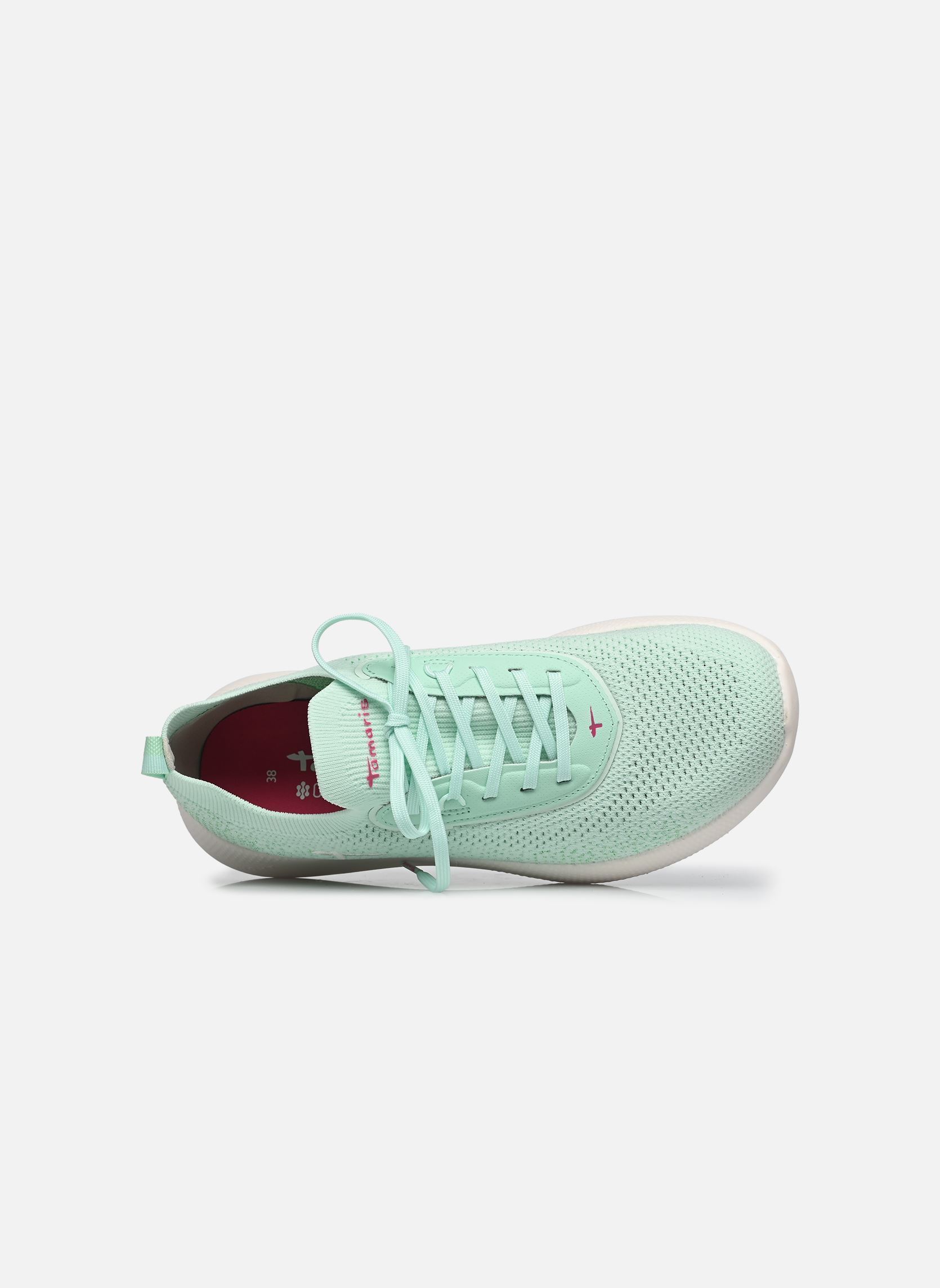 Baskets basses 23715-46 femme vert Tamaris Baskets basses 23715-46 femme vert MINT