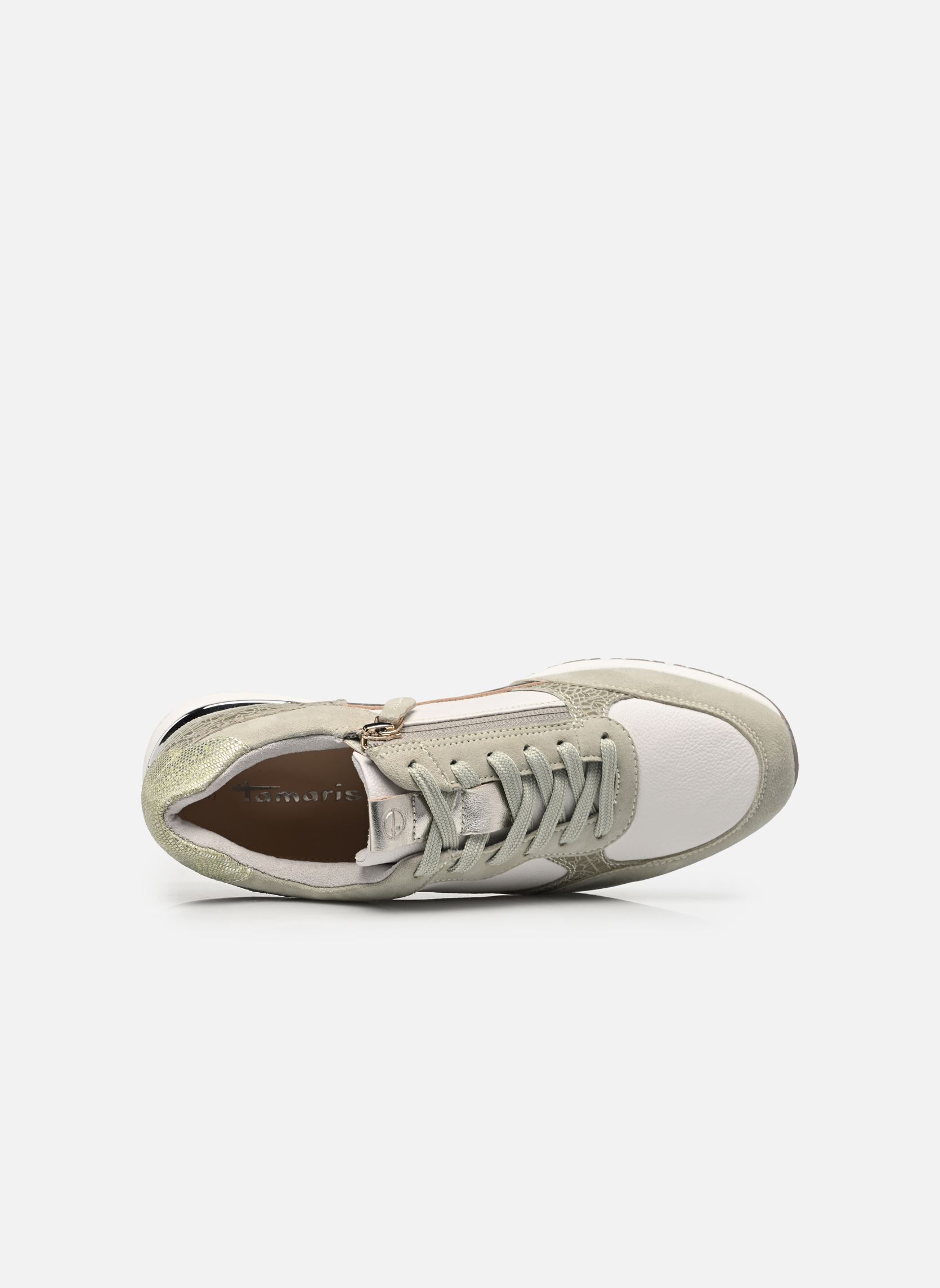 Baskets basses 23752-46 femme vert Tamaris Baskets basses 23752-46 femme vert SAGE COMB