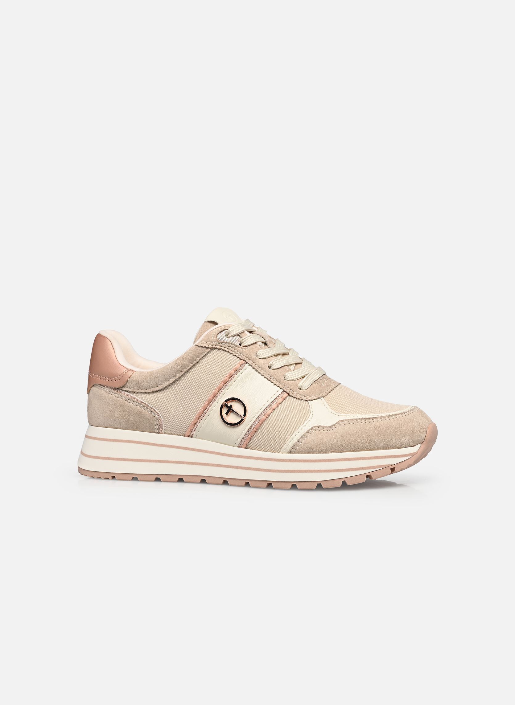 Sleehak sneakers 23797-46 dames beige Tamaris Sleehak sneakers 23797-46 dames beige ROSE COMB