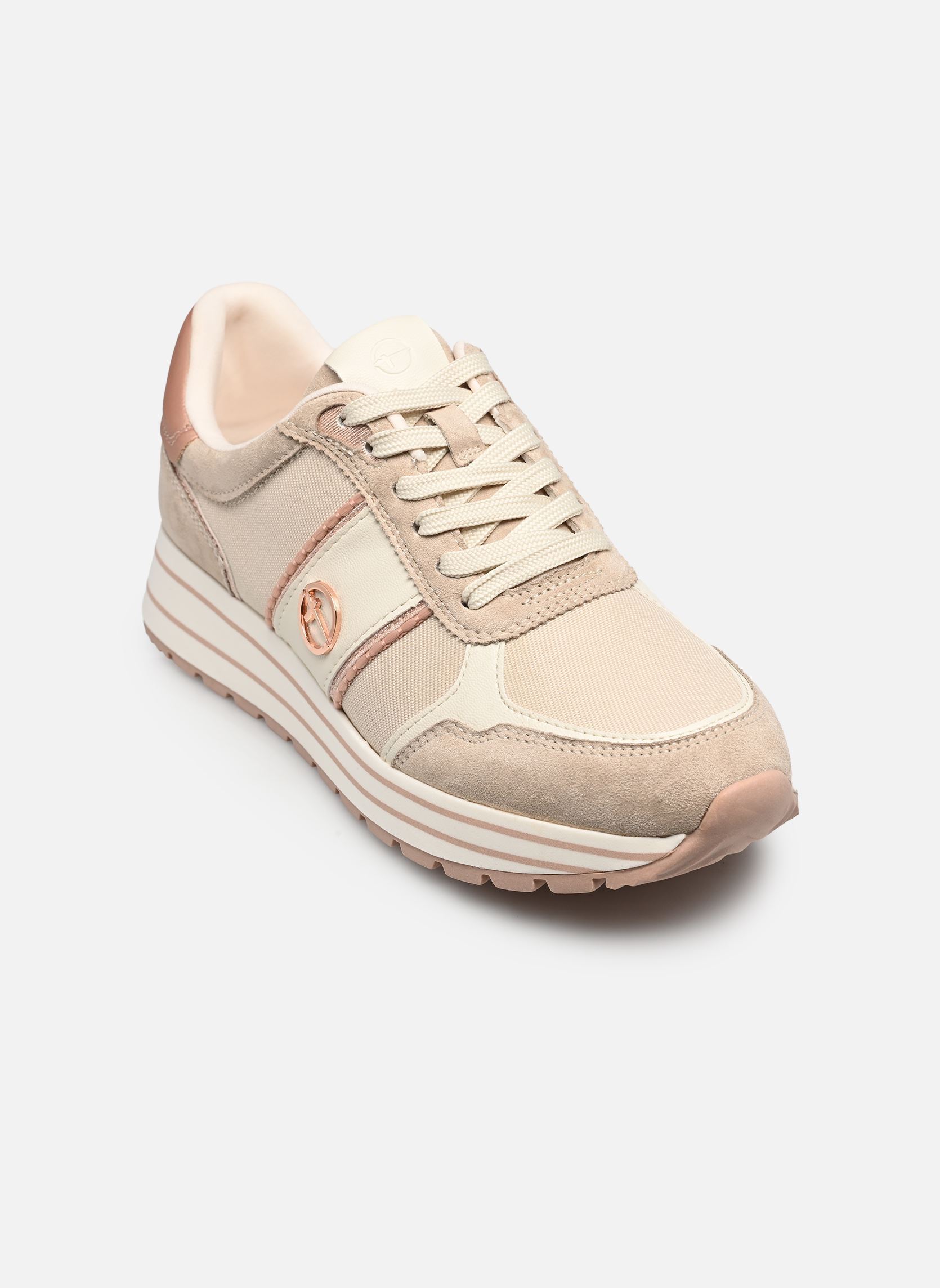 Sleehak sneakers 23797-46 dames beige Tamaris Sleehak sneakers 23797-46 dames beige ROSE COMB