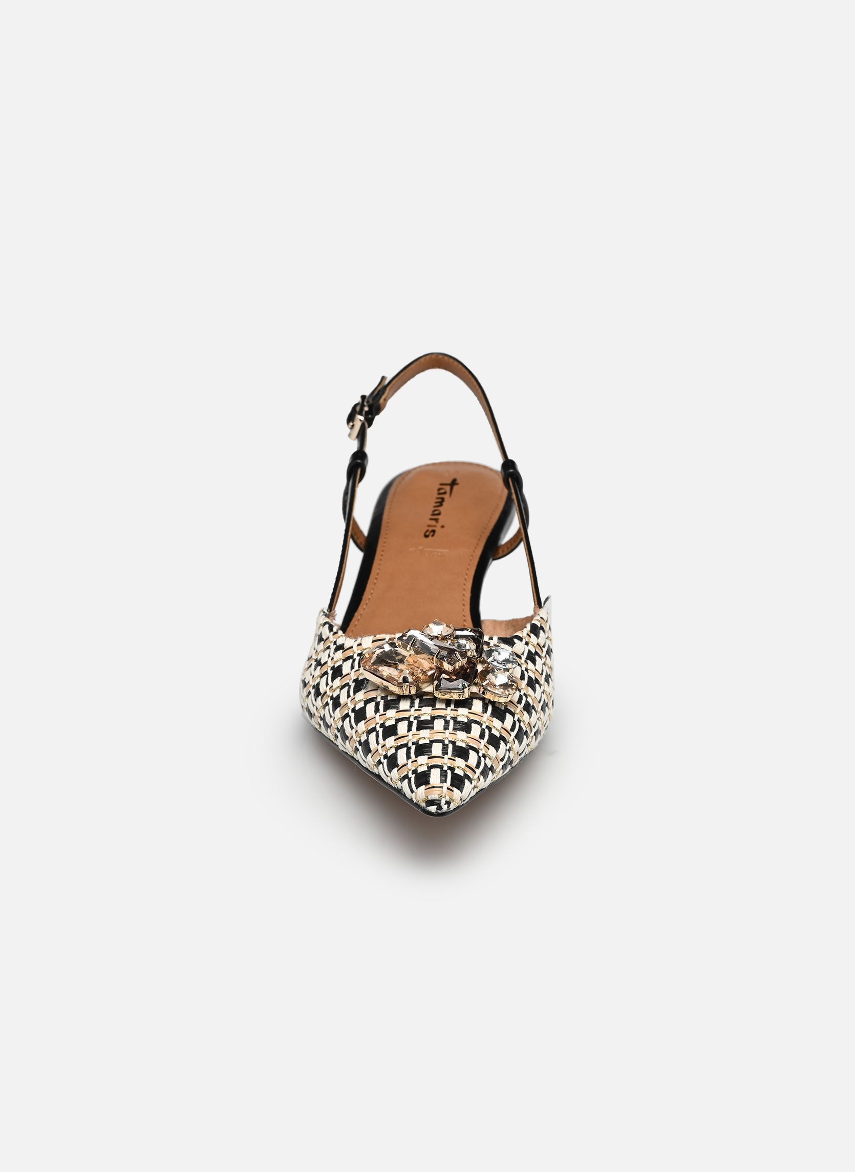 Slingback pumps 29512-46 dames meerkleurig Tamaris Slingback pumps 29512-46 dames meerkleurig BLACK COMB