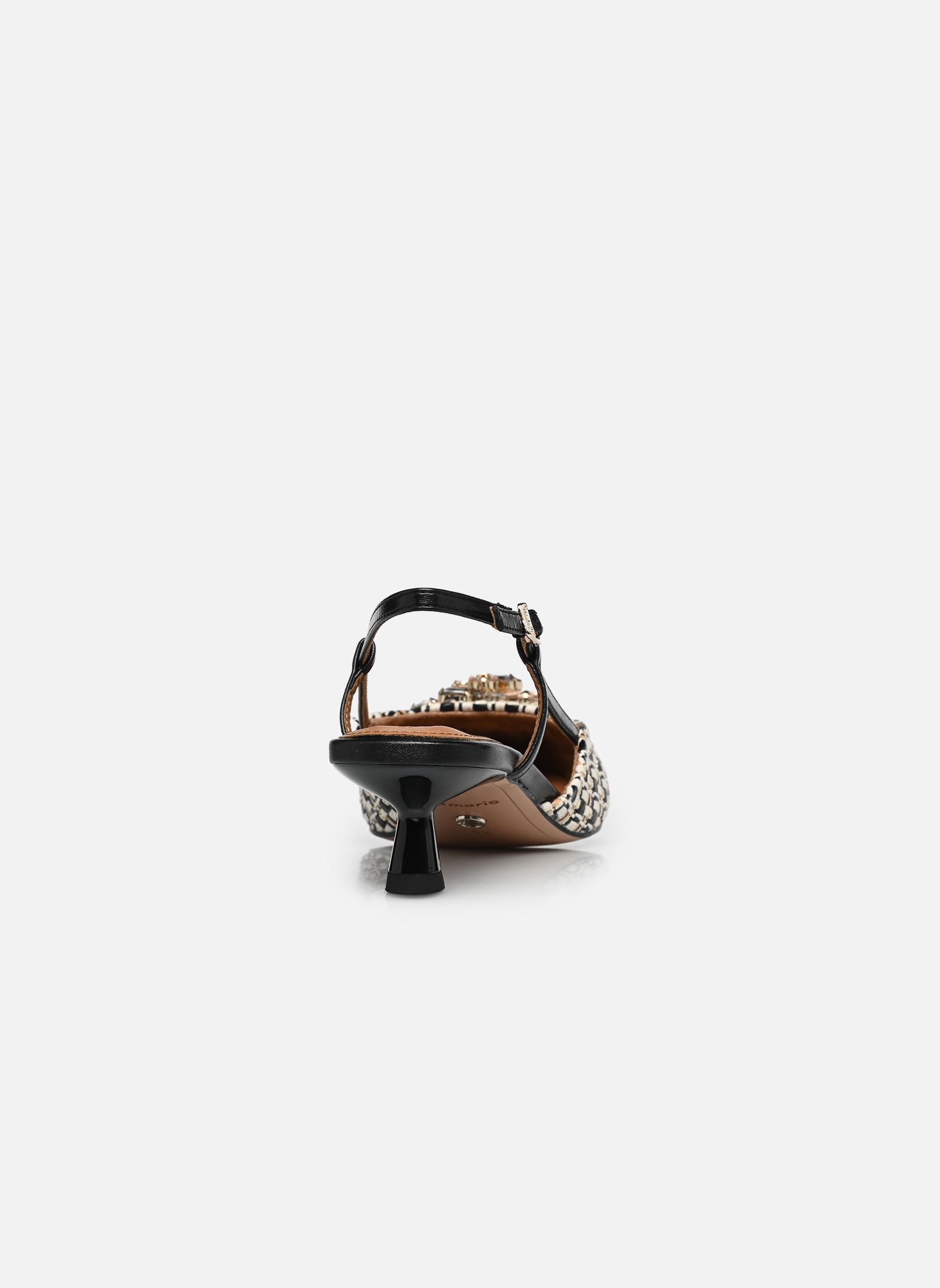 Slingback pumps 29512-46 dames meerkleurig Tamaris Slingback pumps 29512-46 dames meerkleurig BLACK COMB