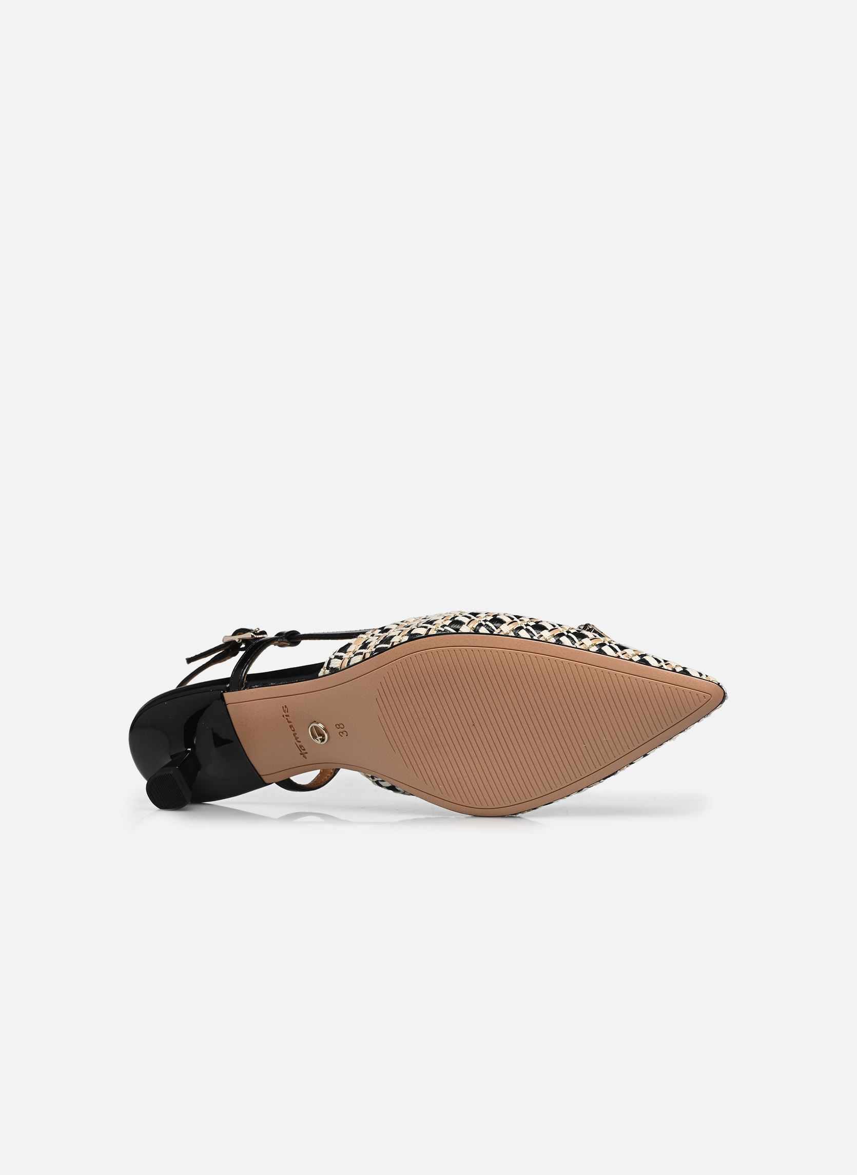 Slingback pumps 29512-46 dames meerkleurig Tamaris Slingback pumps 29512-46 dames meerkleurig BLACK COMB