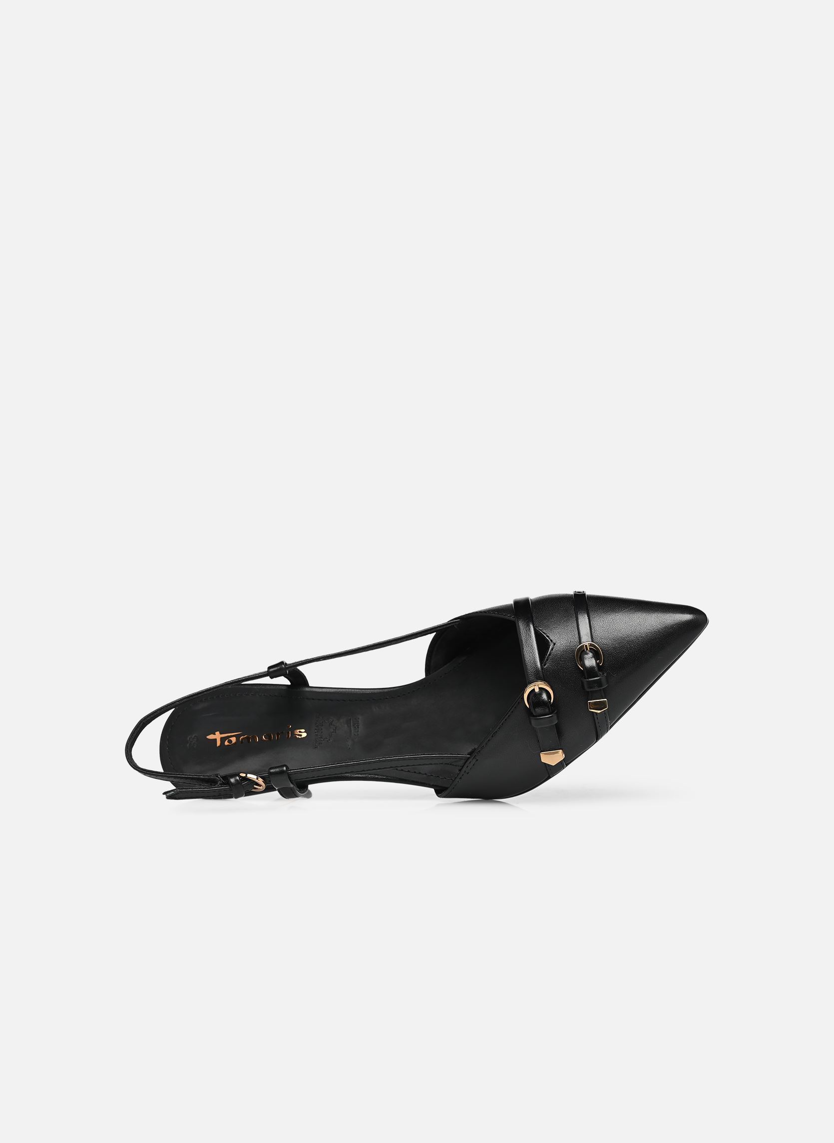 Escarpins à brides 29631-46 femme noir Tamaris Escarpins à brides 29631-46 femme noir BLACK LEATHER