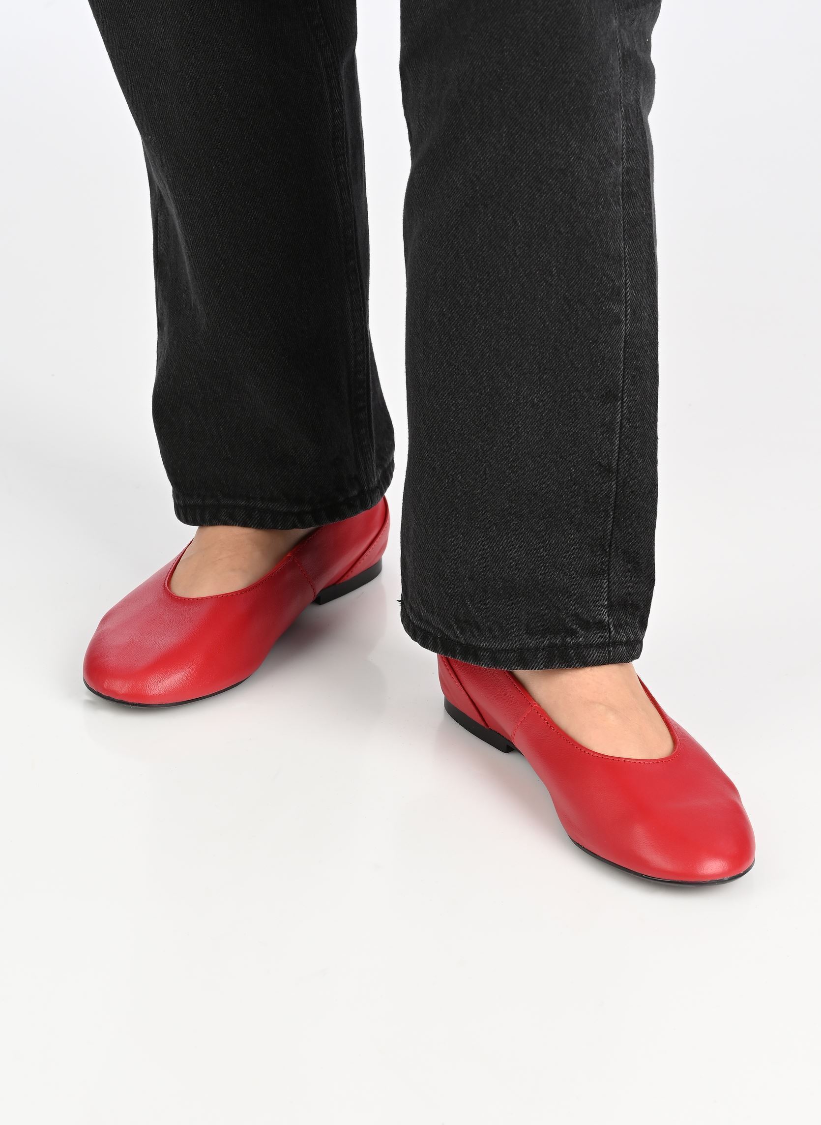 Klassische Ballerinas 22100-46 damen rot Tamaris Klassische Ballerinas 22100-46 damen rot RED