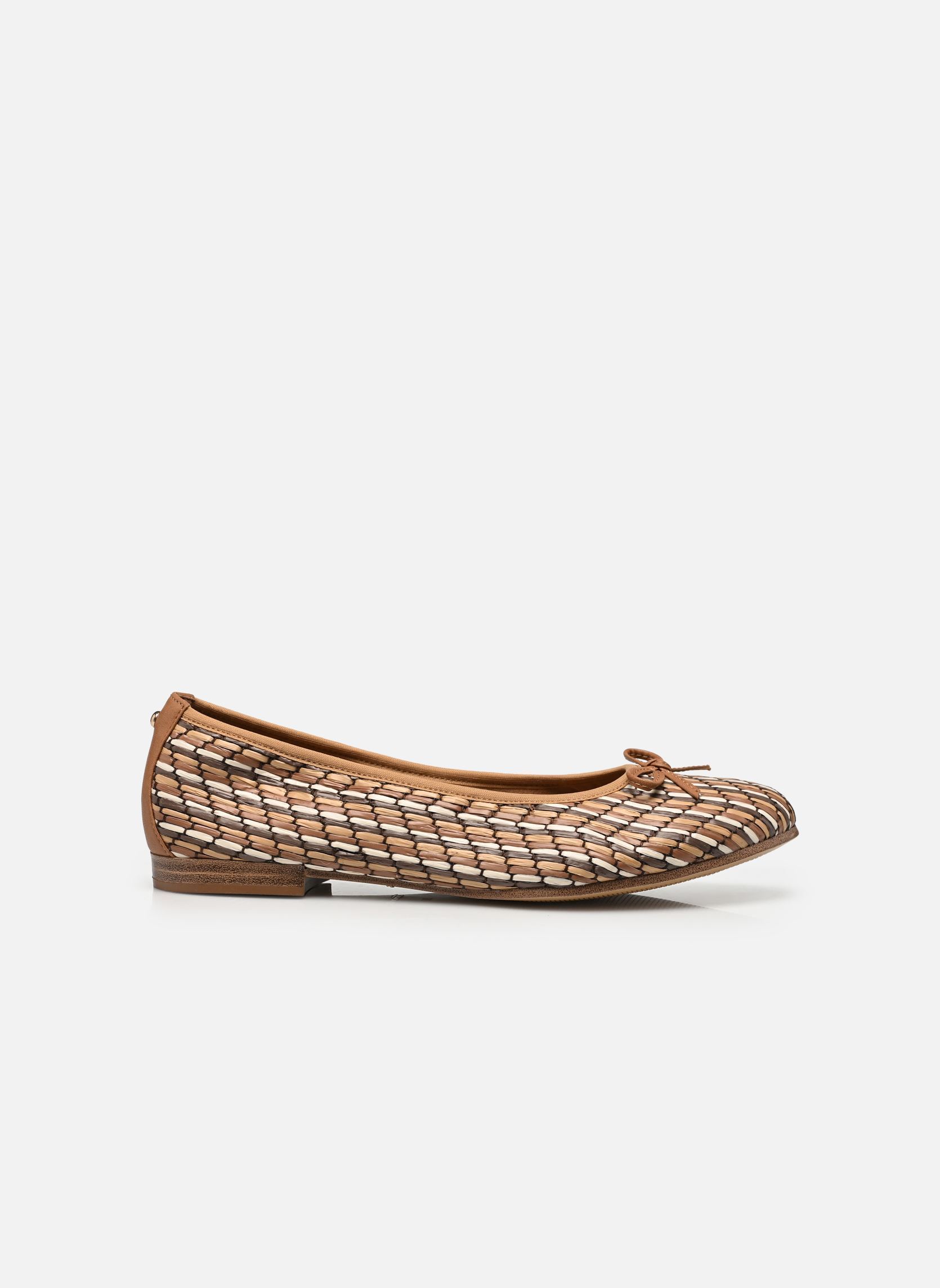 Ballerines classiques 22134-46 femme marron Tamaris Ballerines classiques 22134-46 femme marron COGNAC COMB