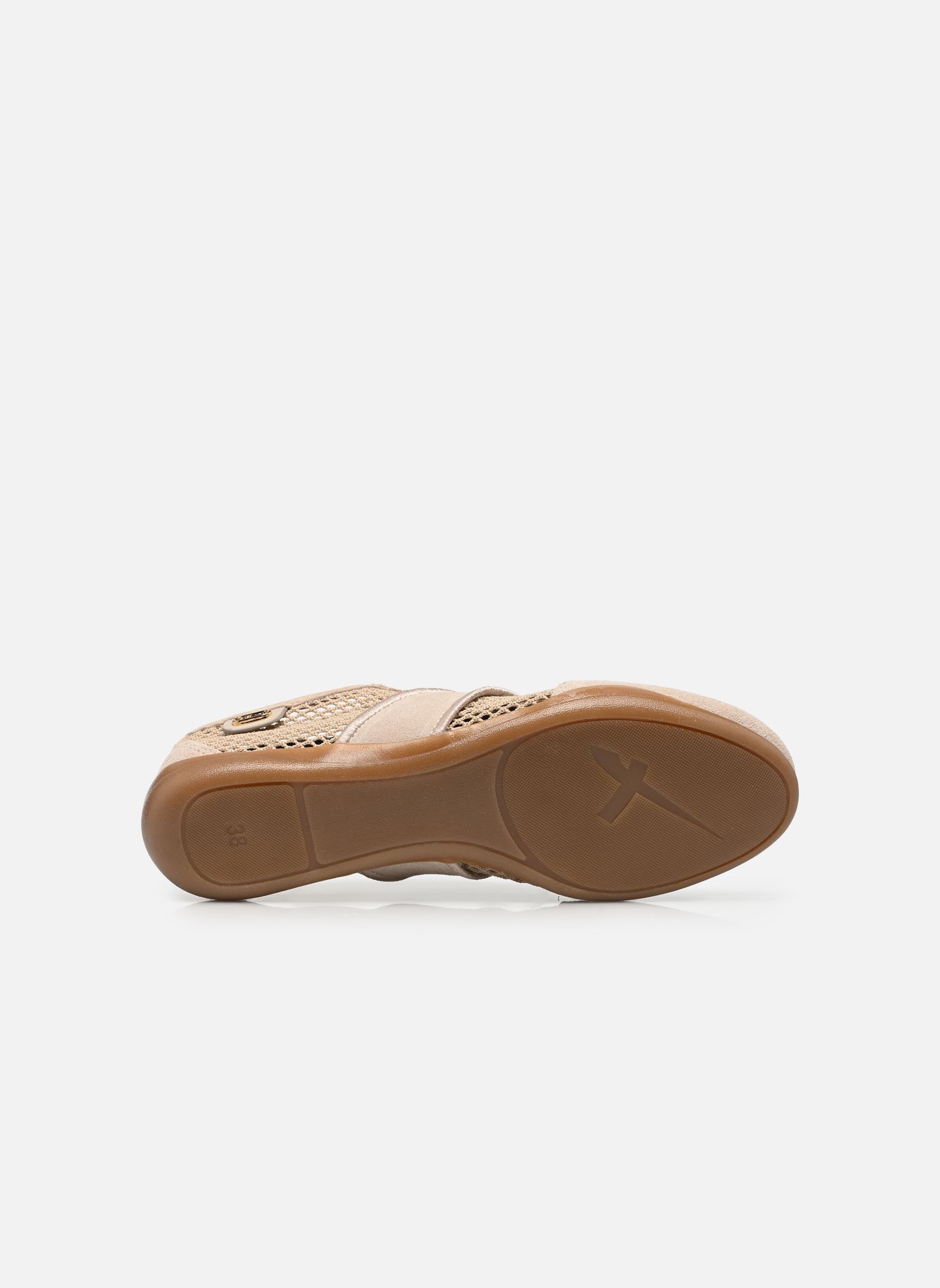 Baskets basses 23608-46 femme beige Tamaris Baskets basses 23608-46 femme beige BEIGE