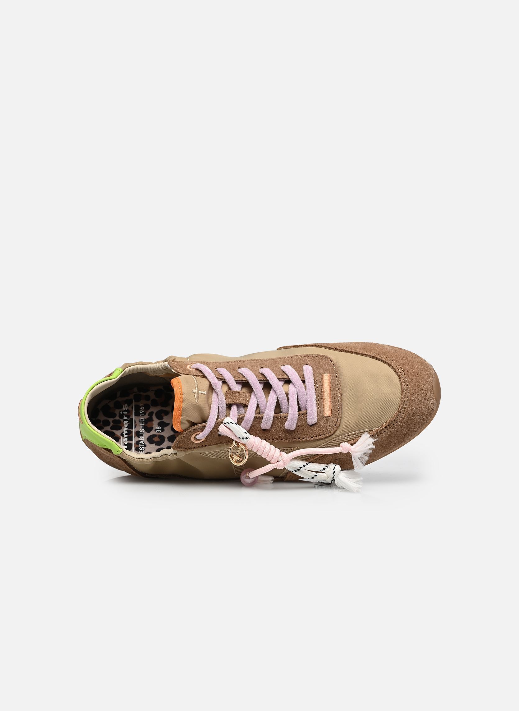 Niedrige Sneaker 23628-46 damen braun Tamaris Niedrige Sneaker 23628-46 damen braun CAMEL COMB