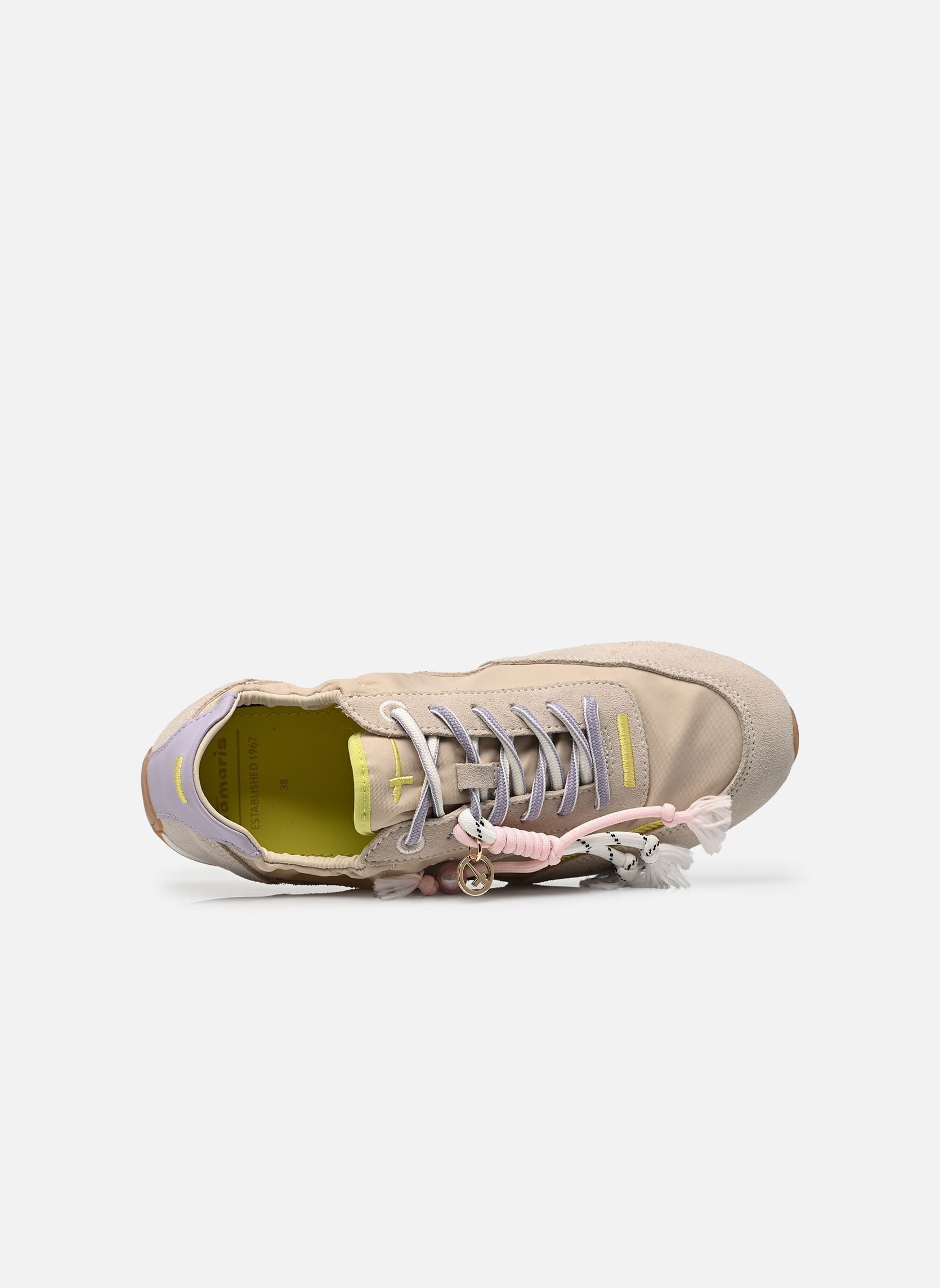 Niedrige Sneaker 23628-46 damen beige Tamaris Niedrige Sneaker 23628-46 damen beige BEIGE COMB
