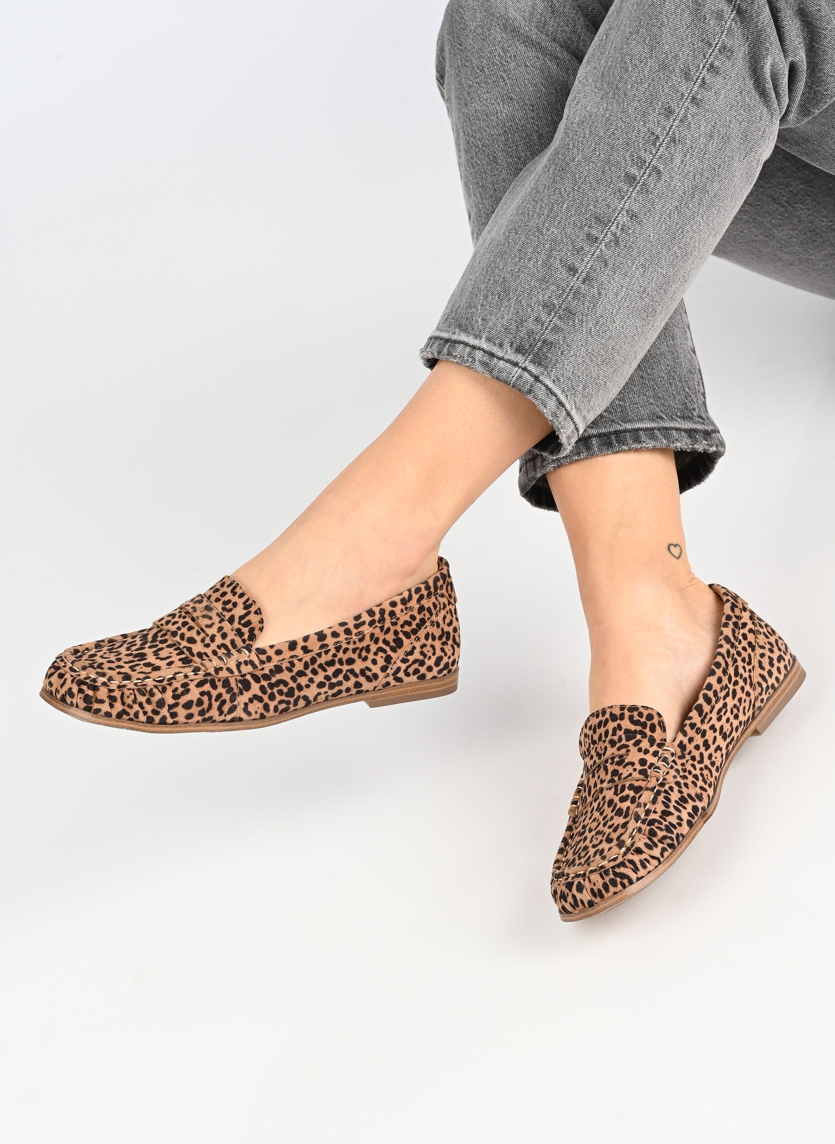 Mocassins 24204-46 dames bruin Tamaris Mocassins 24204-46 dames bruin LEOPARD