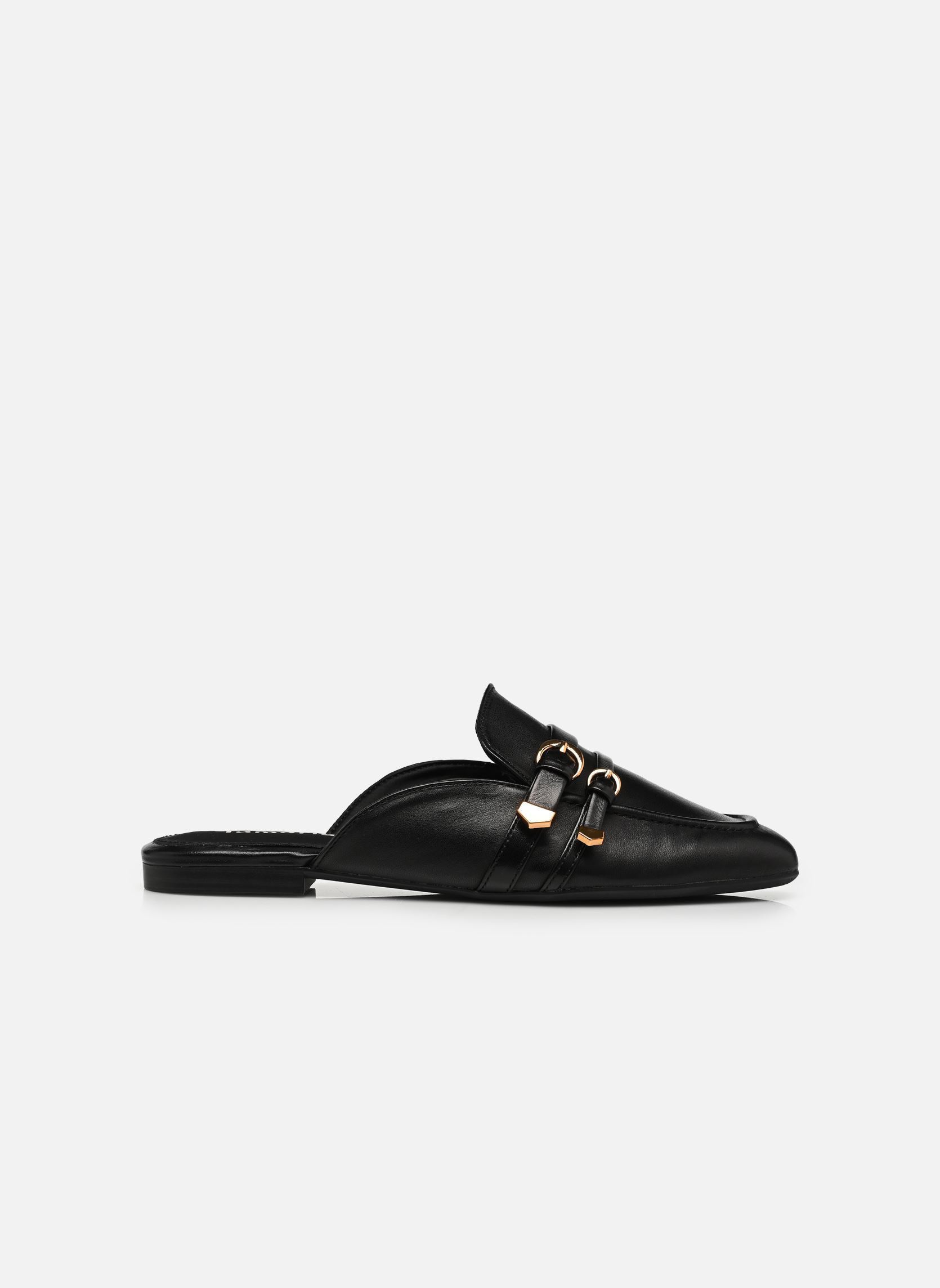 Pantoletten und Clogs 27311-46 damen schwarz Tamaris Pantoletten und Clogs 27311-46 damen schwarz BLACK LEATHER