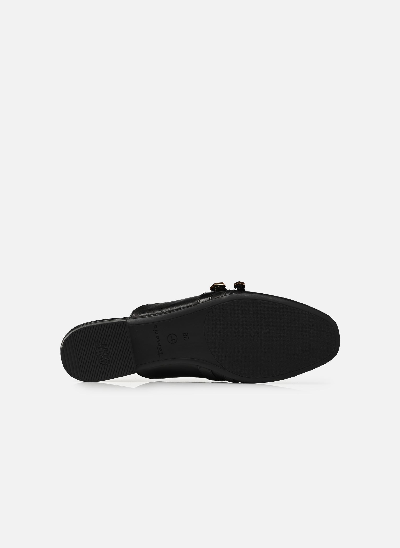 Pantoletten und Clogs 27311-46 damen schwarz Tamaris Pantoletten und Clogs 27311-46 damen schwarz BLACK LEATHER