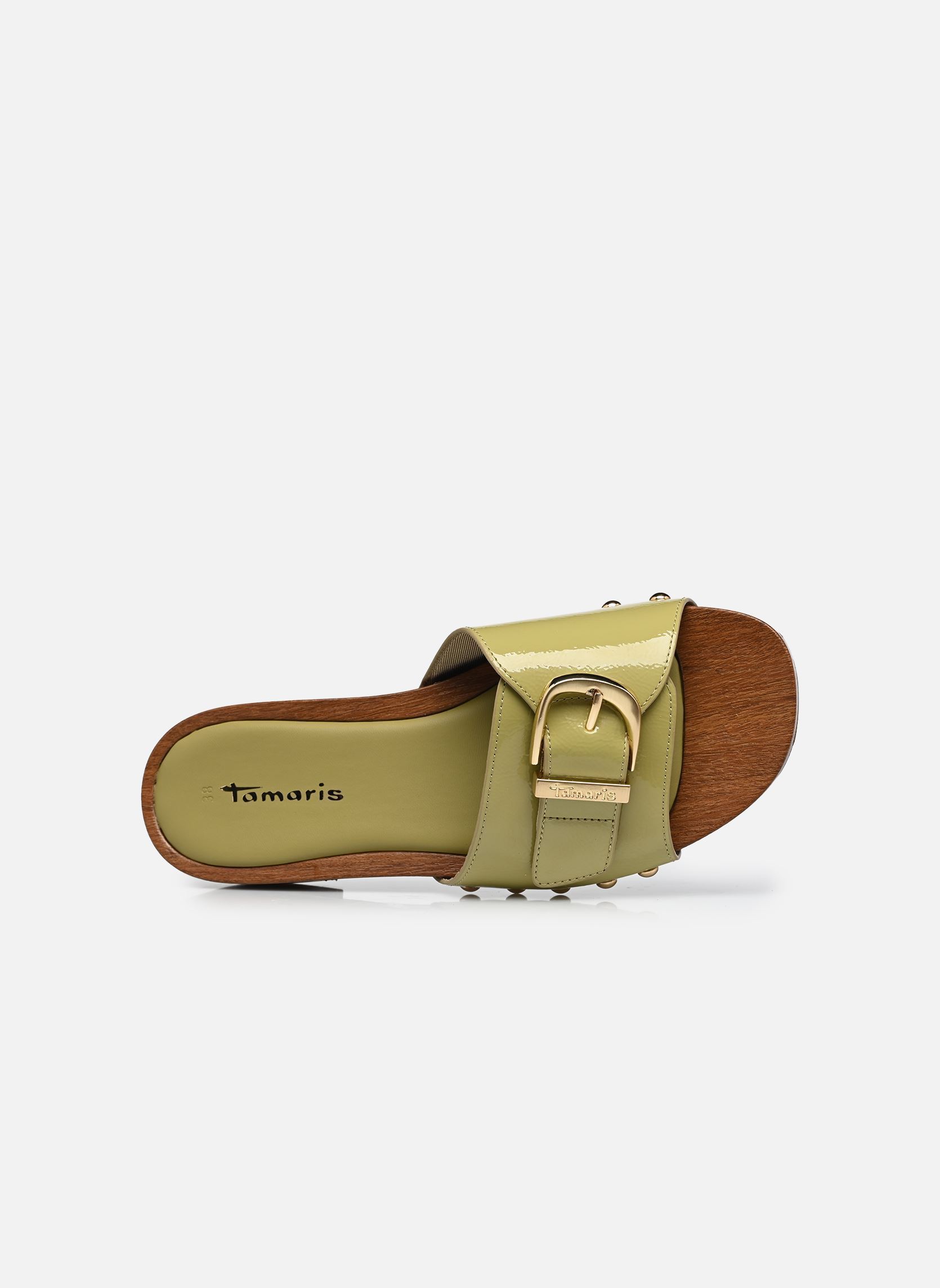 Mules 27315-46 femme vert Tamaris Mules 27315-46 femme vert OLIVE