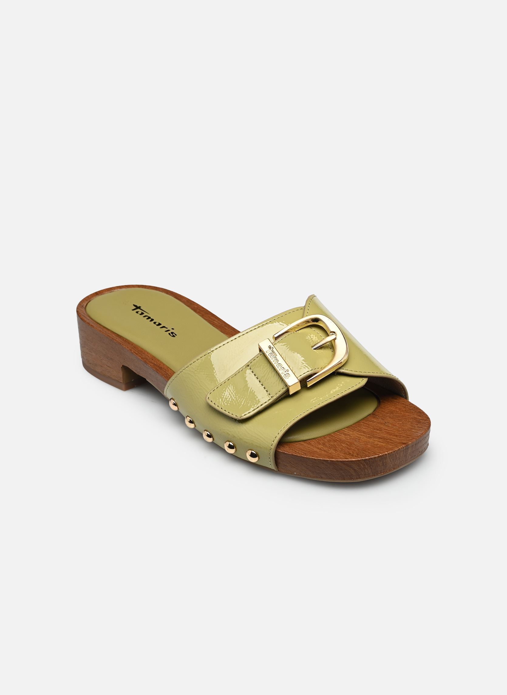 Mules 27315-46 femme vert Tamaris Mules 27315-46 femme vert OLIVE