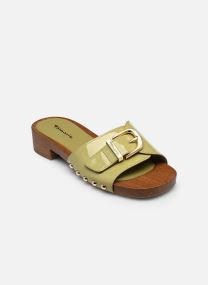 Pantoletten 27315-46 damen gelb