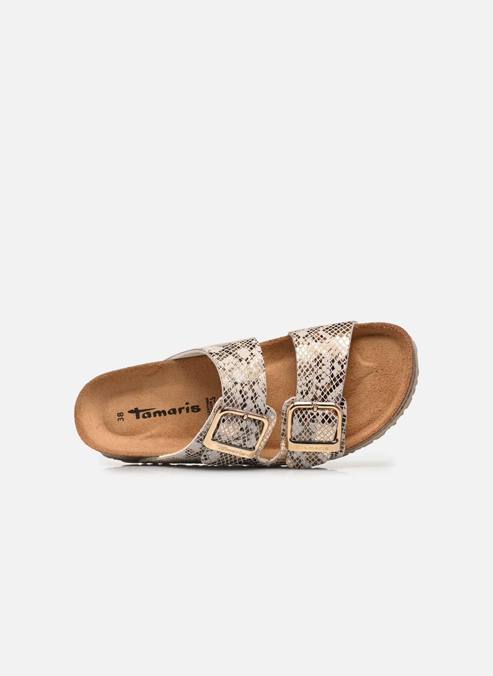 Mules et sabots 27523-46 femme multicolore Tamaris Mules et sabots 27523-46 femme multicolore BEIGE/SNAKE