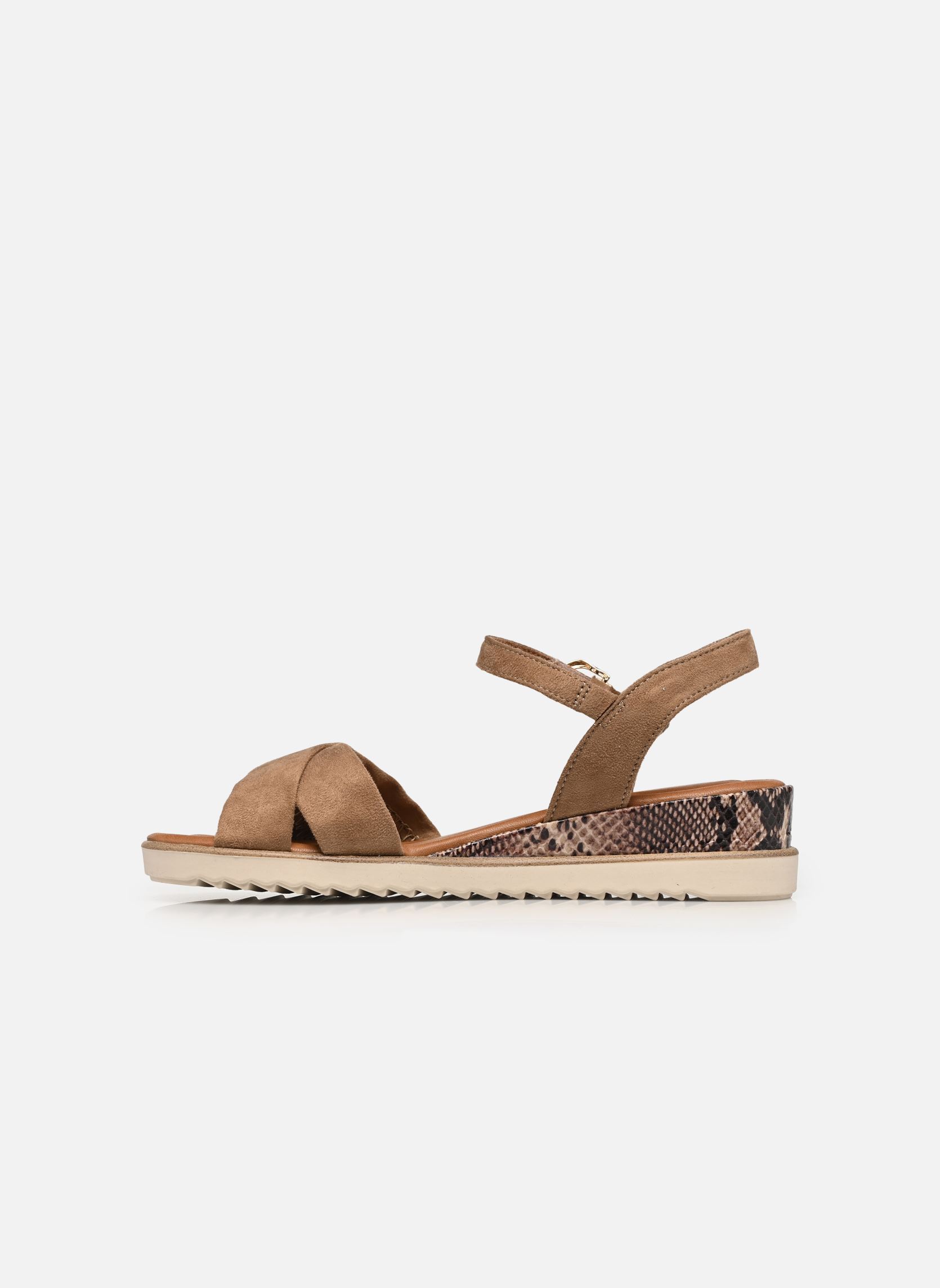 Sandales compensées et plateformes 28116-44 femme beige Tamaris Sandales compensées et plateformes 28116-44 femme beige BEIGE
