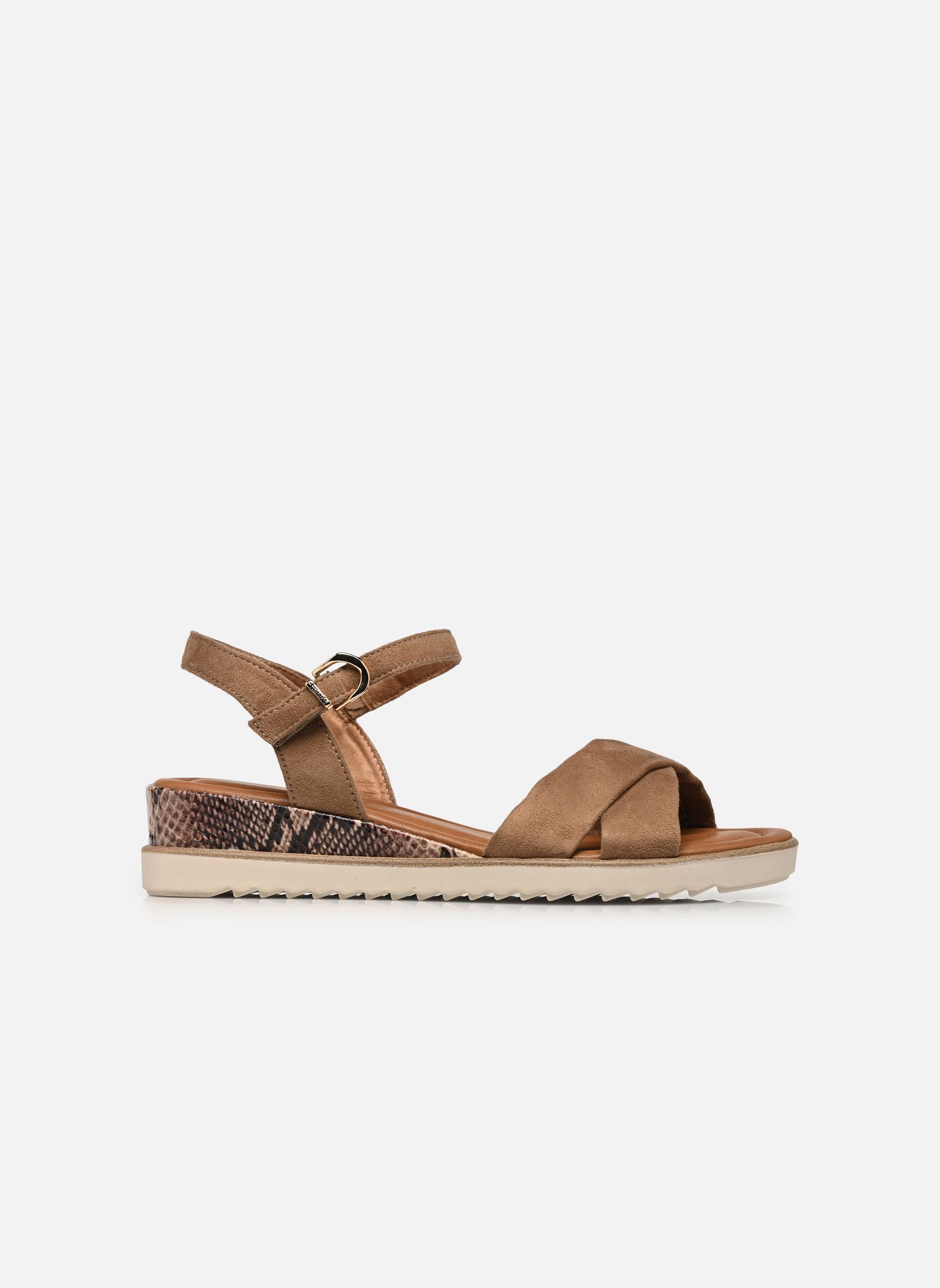 Sandales compensées et plateformes 28116-44 femme beige Tamaris Sandales compensées et plateformes 28116-44 femme beige BEIGE