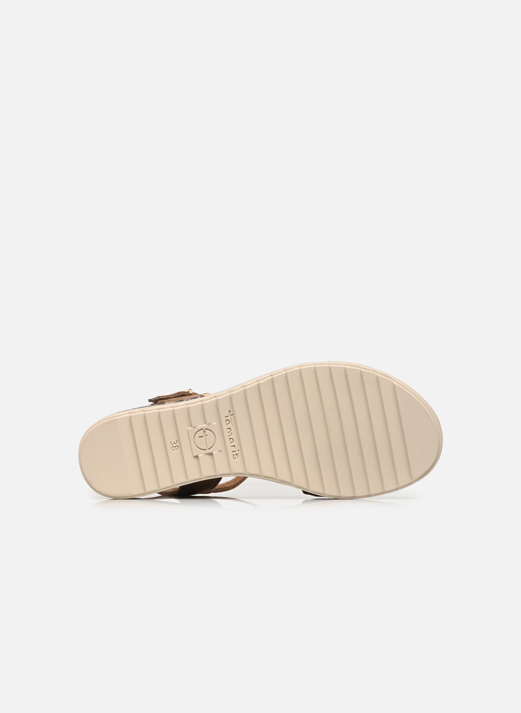 Sandales compensées et plateformes 28116-44 femme beige Tamaris Sandales compensées et plateformes 28116-44 femme beige BEIGE