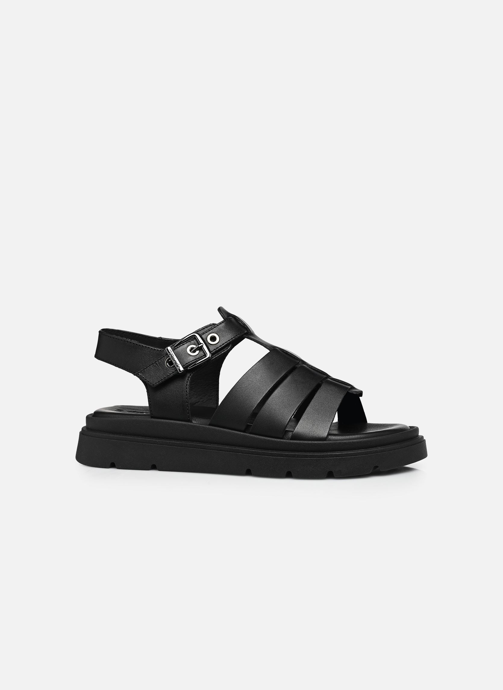 Sandales compensées et plateformes 28214-46 femme noir Tamaris Sandales compensées et plateformes 28214-46 femme noir BLACK LEATHER
