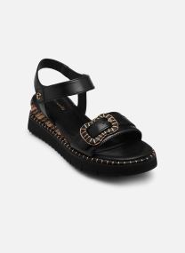 Sandales compensées et plateformes 28223-46 femme blanc