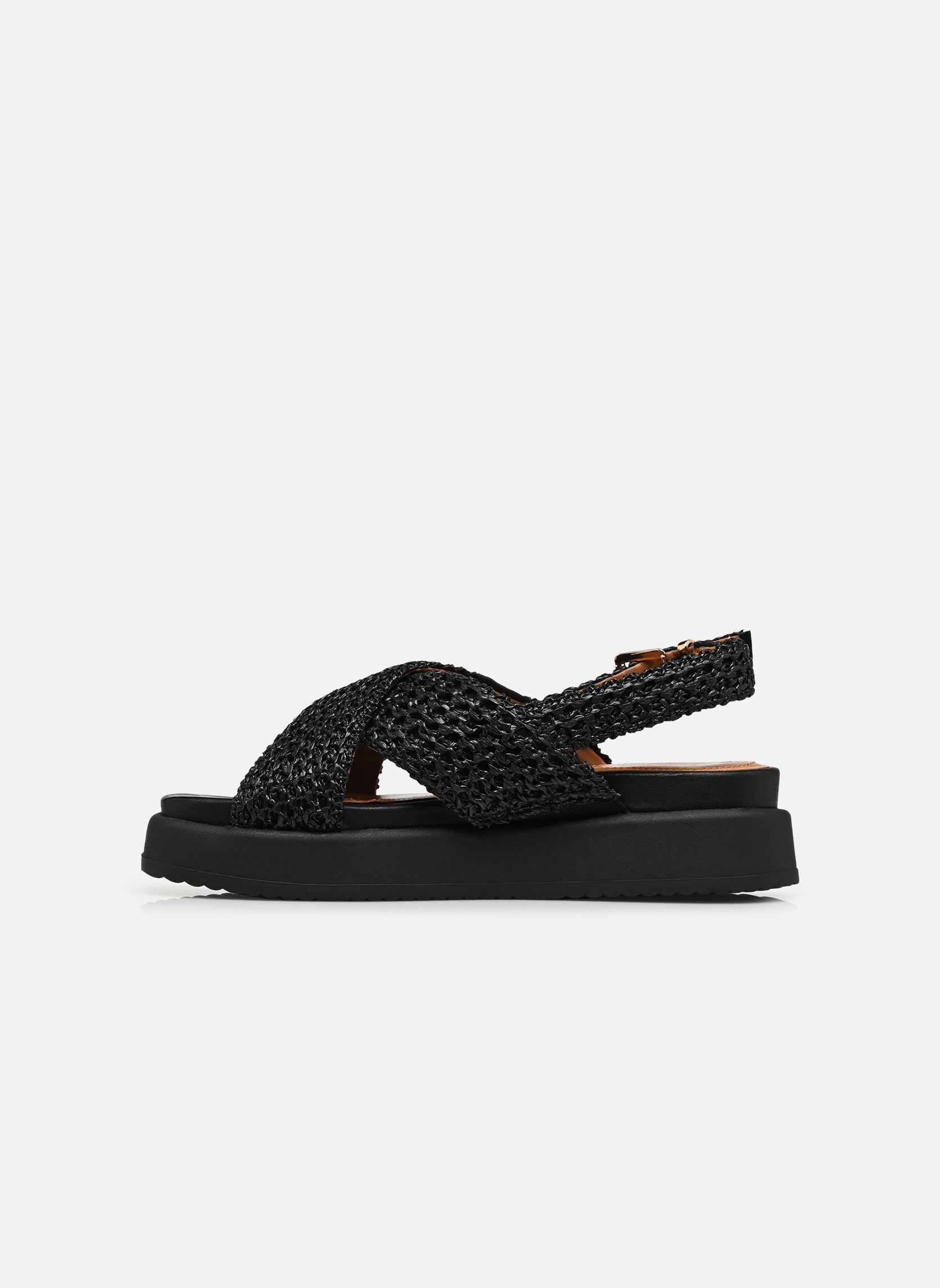 Sandales compensées et plateformes 28224-46 femme noir Tamaris Sandales compensées et plateformes 28224-46 femme noir BLACK