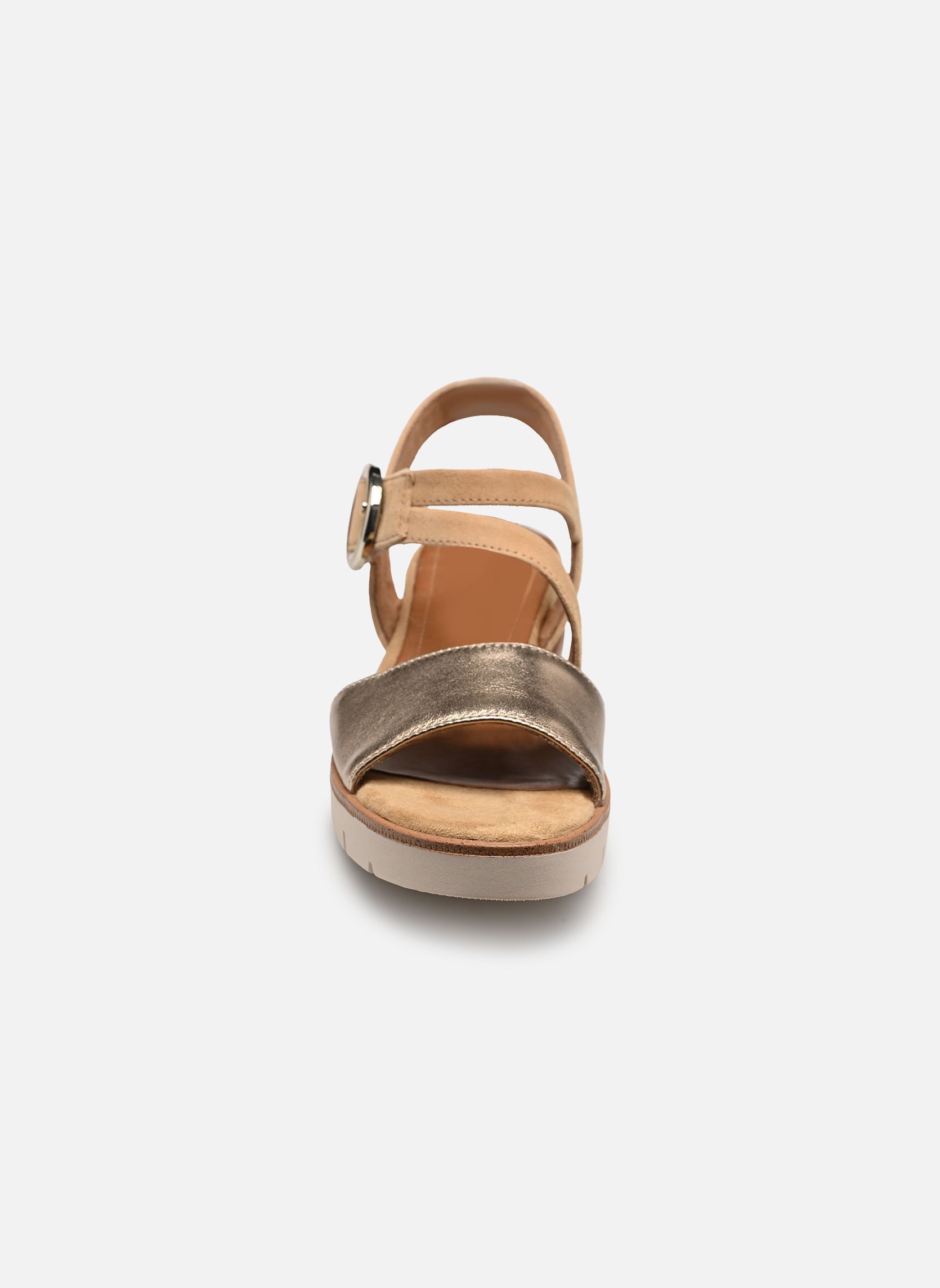 Sandales compensées et plateformes 28232-46 femme marron Tamaris Sandales compensées et plateformes 28232-46 femme marron TAN COMB