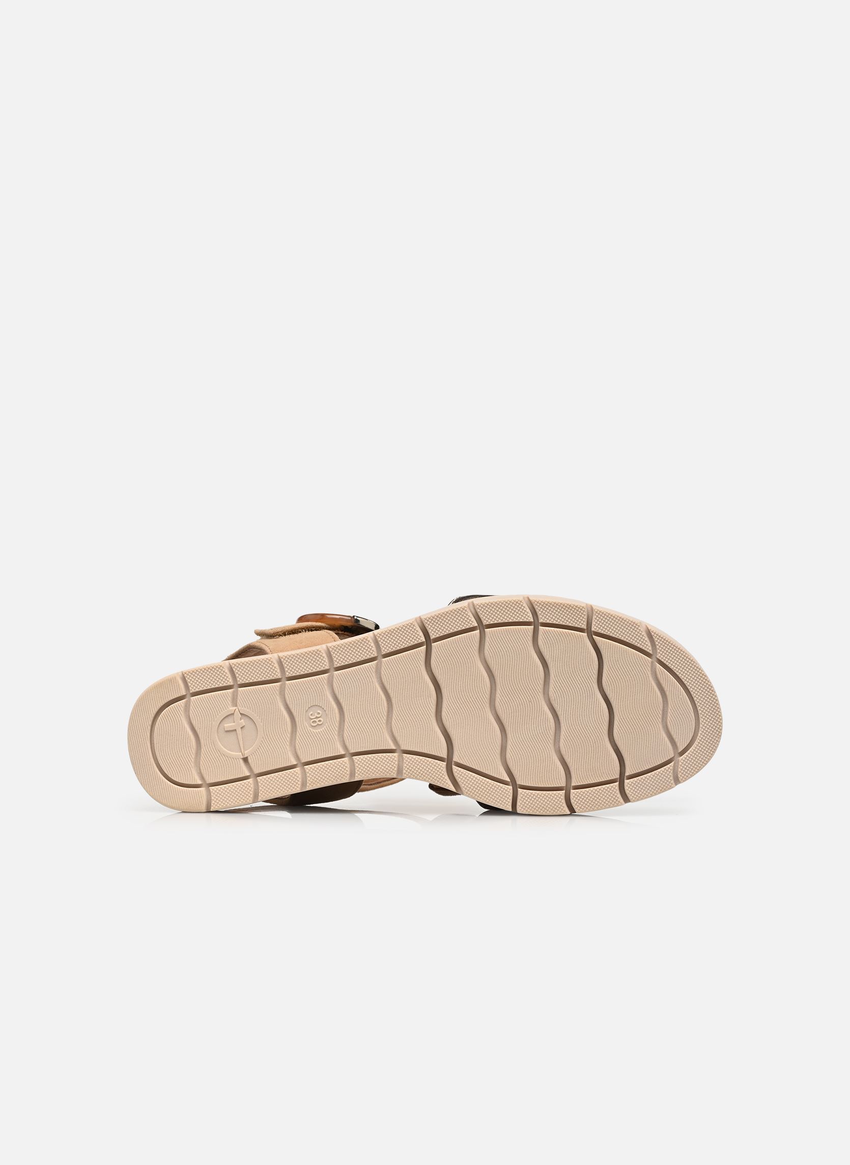 Sandales compensées et plateformes 28232-46 femme marron Tamaris Sandales compensées et plateformes 28232-46 femme marron TAN COMB