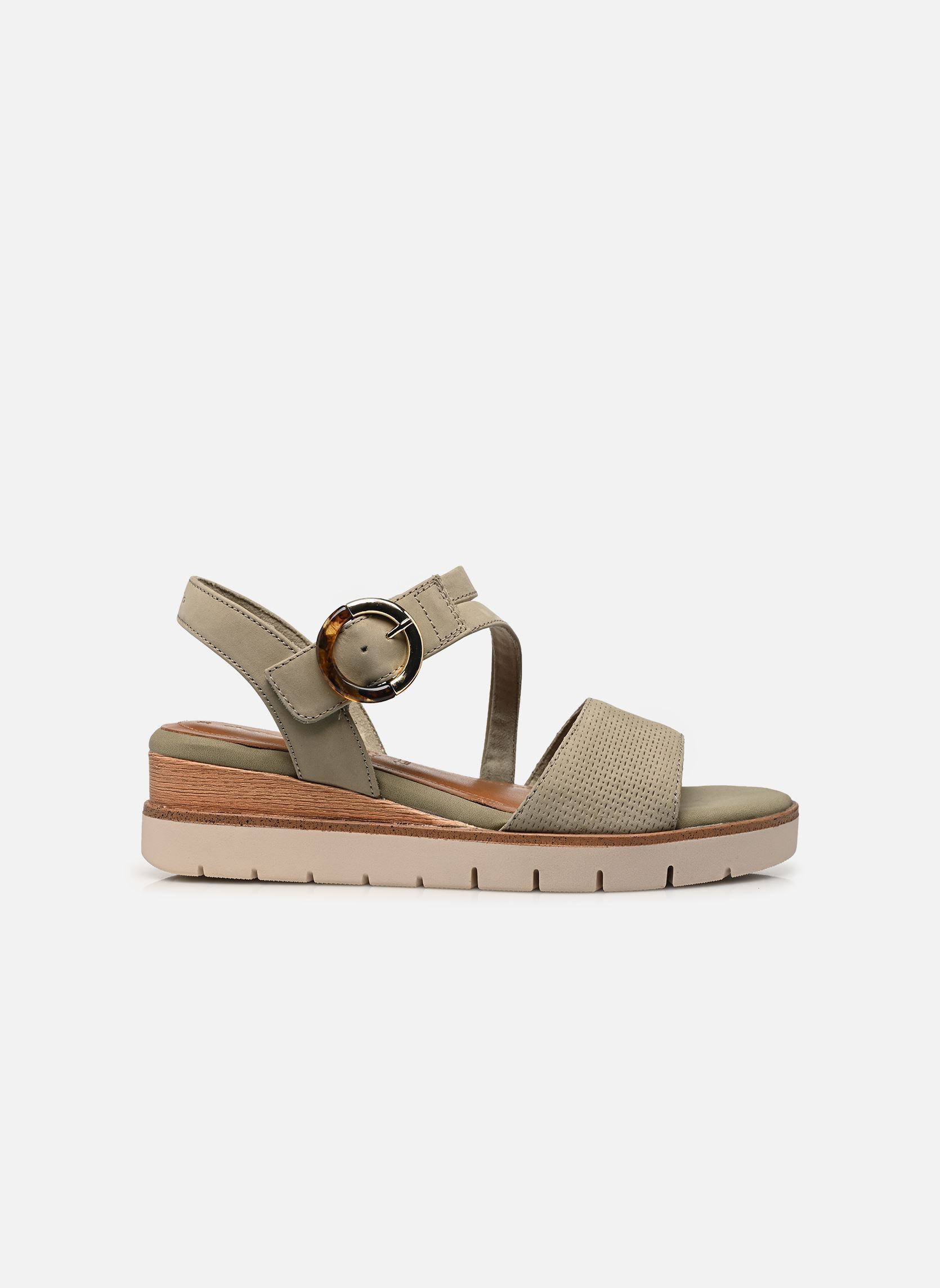 Sandales compensées et plateformes 28232-46 femme vert Tamaris Sandales compensées et plateformes 28232-46 femme vert SAGE