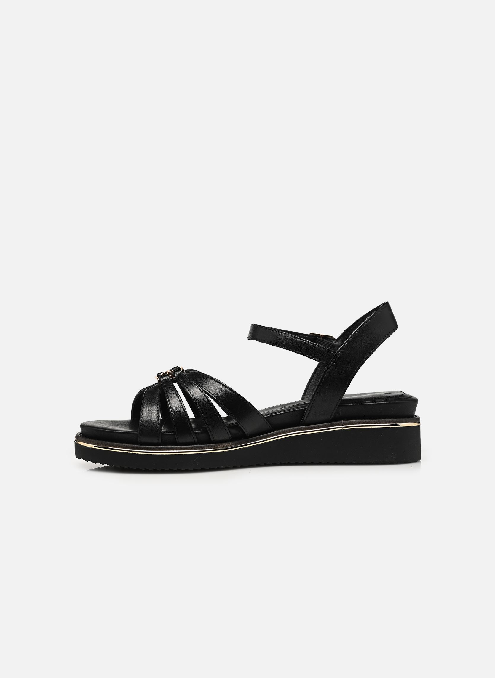 Keil- und Plateausandalen 28242-46 damen schwarz Tamaris Keil- und Plateausandalen 28242-46 damen schwarz BLACK