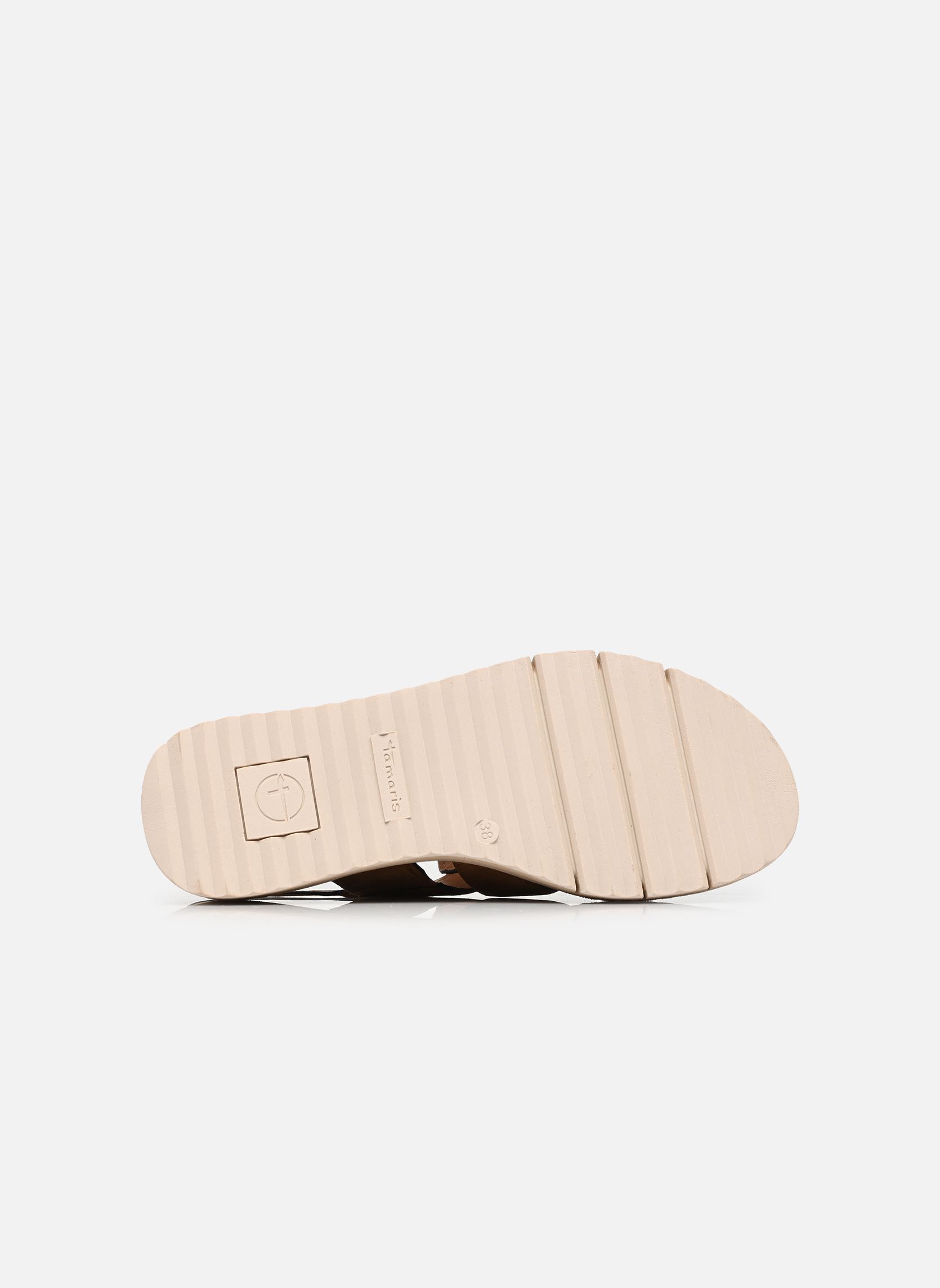 Keil- und Plateausandalen 28243-46 damen braun Tamaris Keil- und Plateausandalen 28243-46 damen braun COGNAC