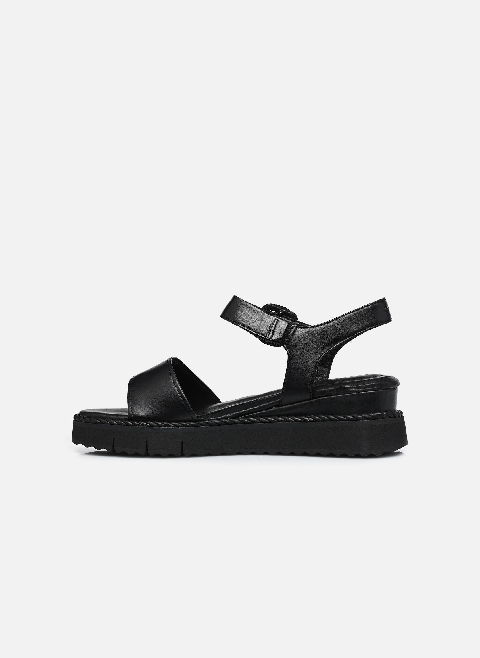 Keil- und Plateausandalen 28247-46 damen schwarz Tamaris Keil- und Plateausandalen 28247-46 damen schwarz BLACK