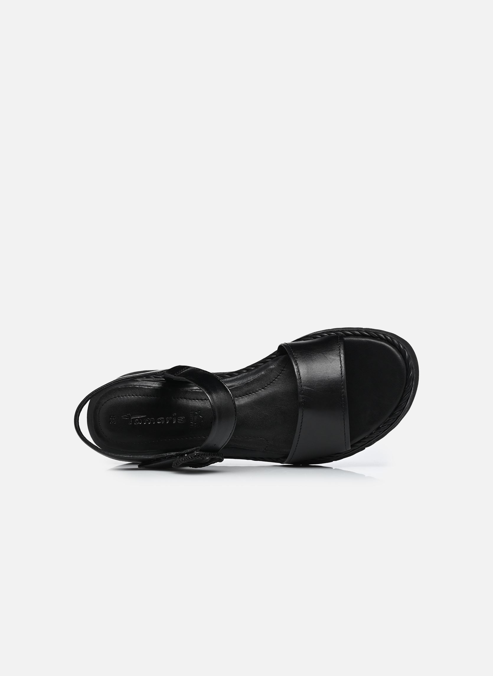 Keil- und Plateausandalen 28247-46 damen schwarz Tamaris Keil- und Plateausandalen 28247-46 damen schwarz BLACK