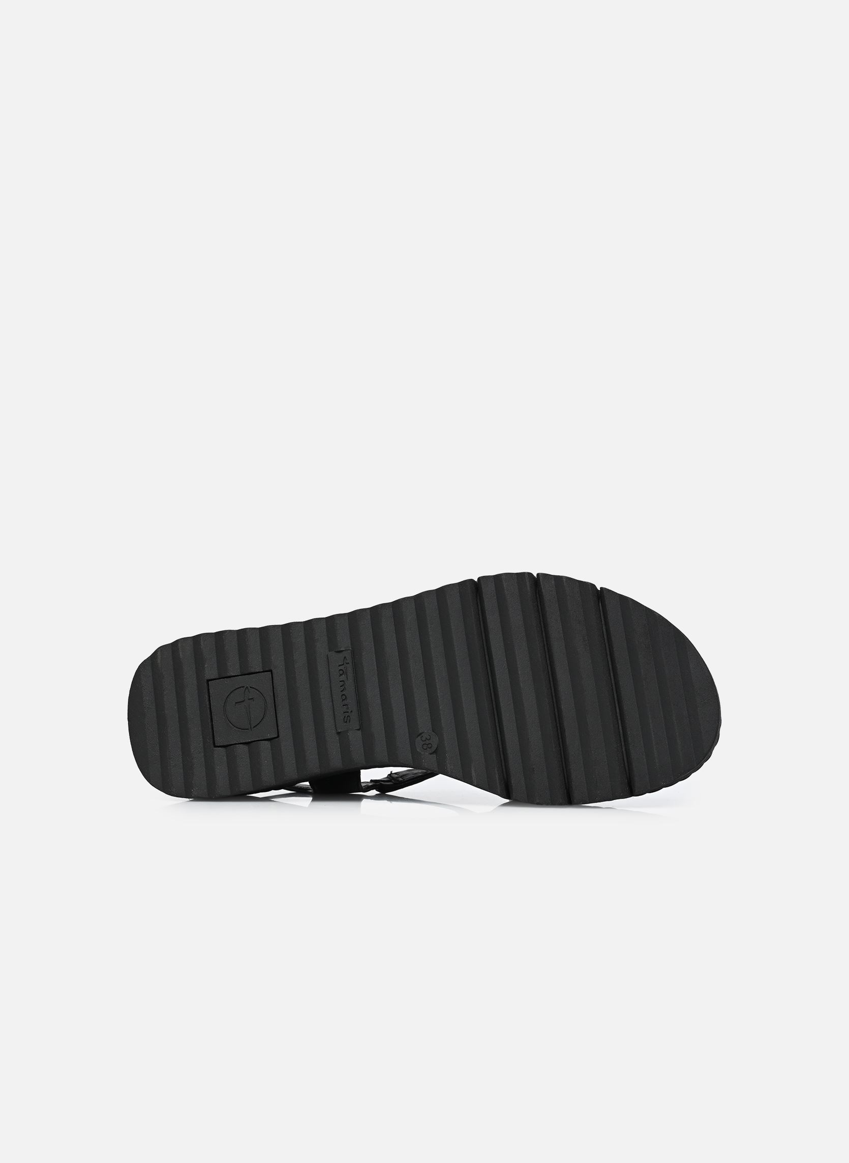 Keil- und Plateausandalen 28247-46 damen schwarz Tamaris Keil- und Plateausandalen 28247-46 damen schwarz BLACK