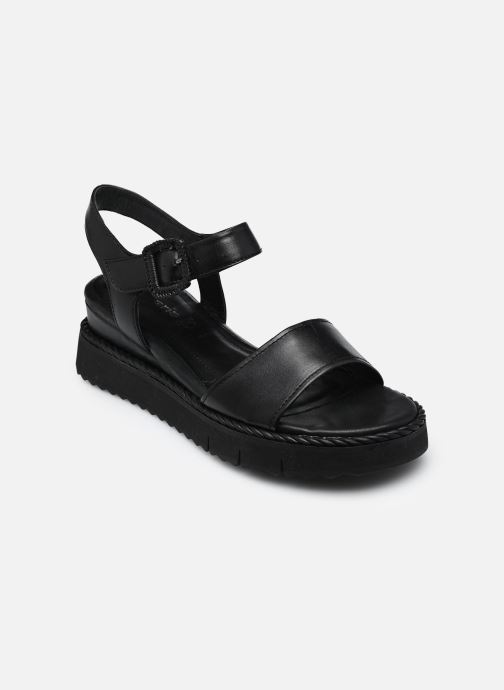 Tamaris Keil- und Plateausandalen 28247-46 damen schwarz