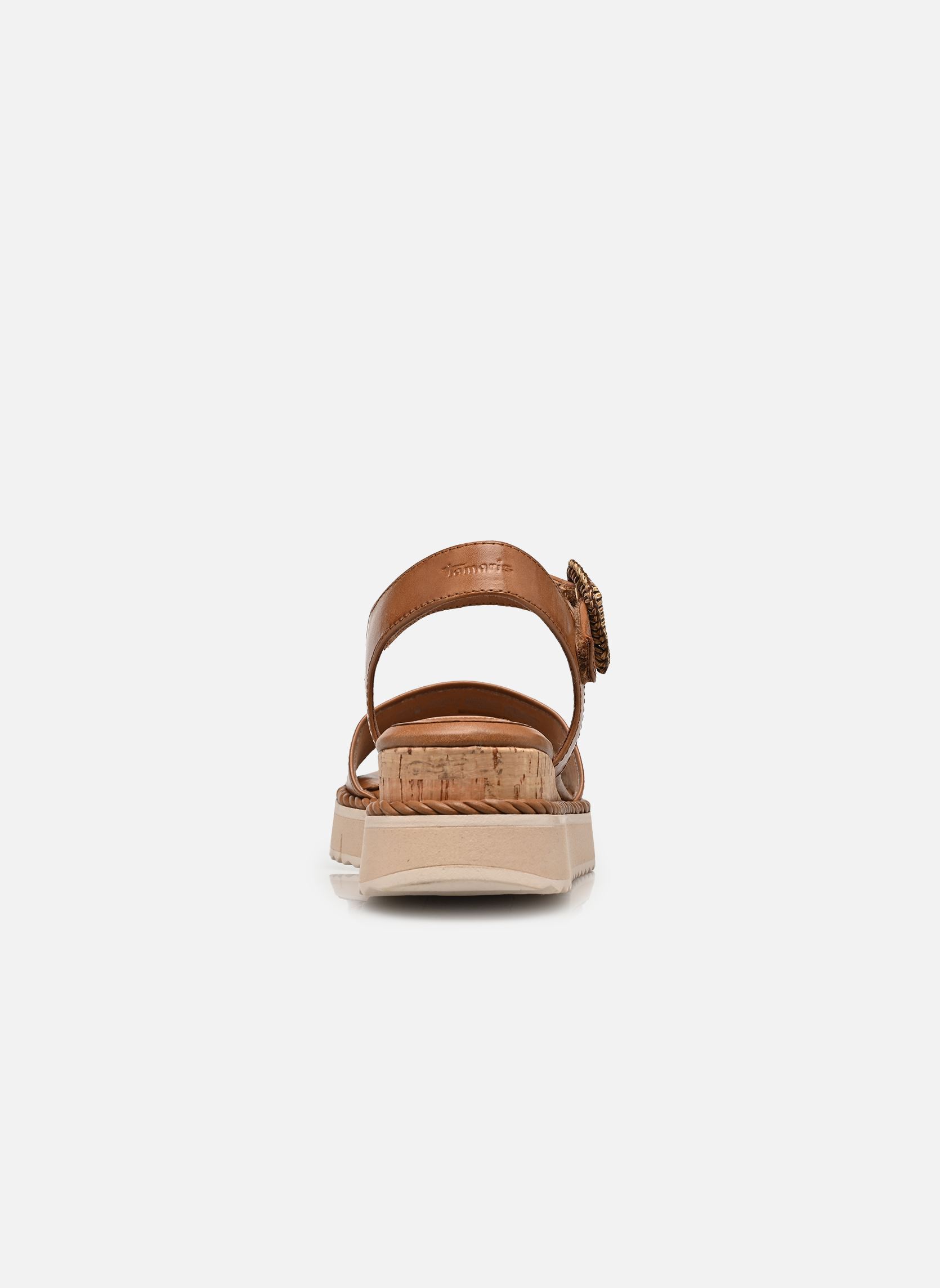 Sandales compensées et plateformes 28247-46 femme marron Tamaris Sandales compensées et plateformes 28247-46 femme marron COGNAC