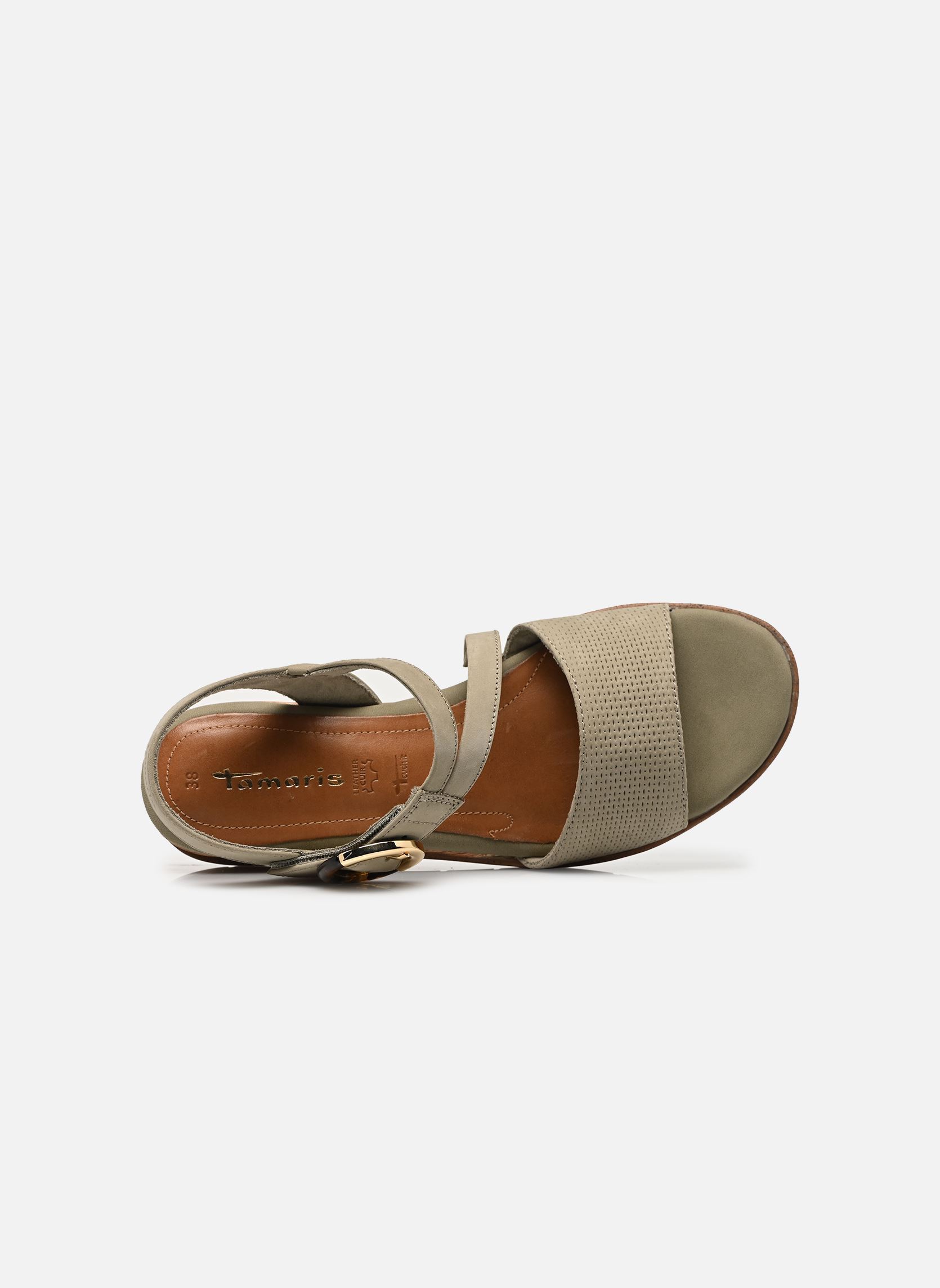 Keil- und Plateausandalen 28247-46 damen grün Tamaris Keil- und Plateausandalen 28247-46 damen grün SAGE