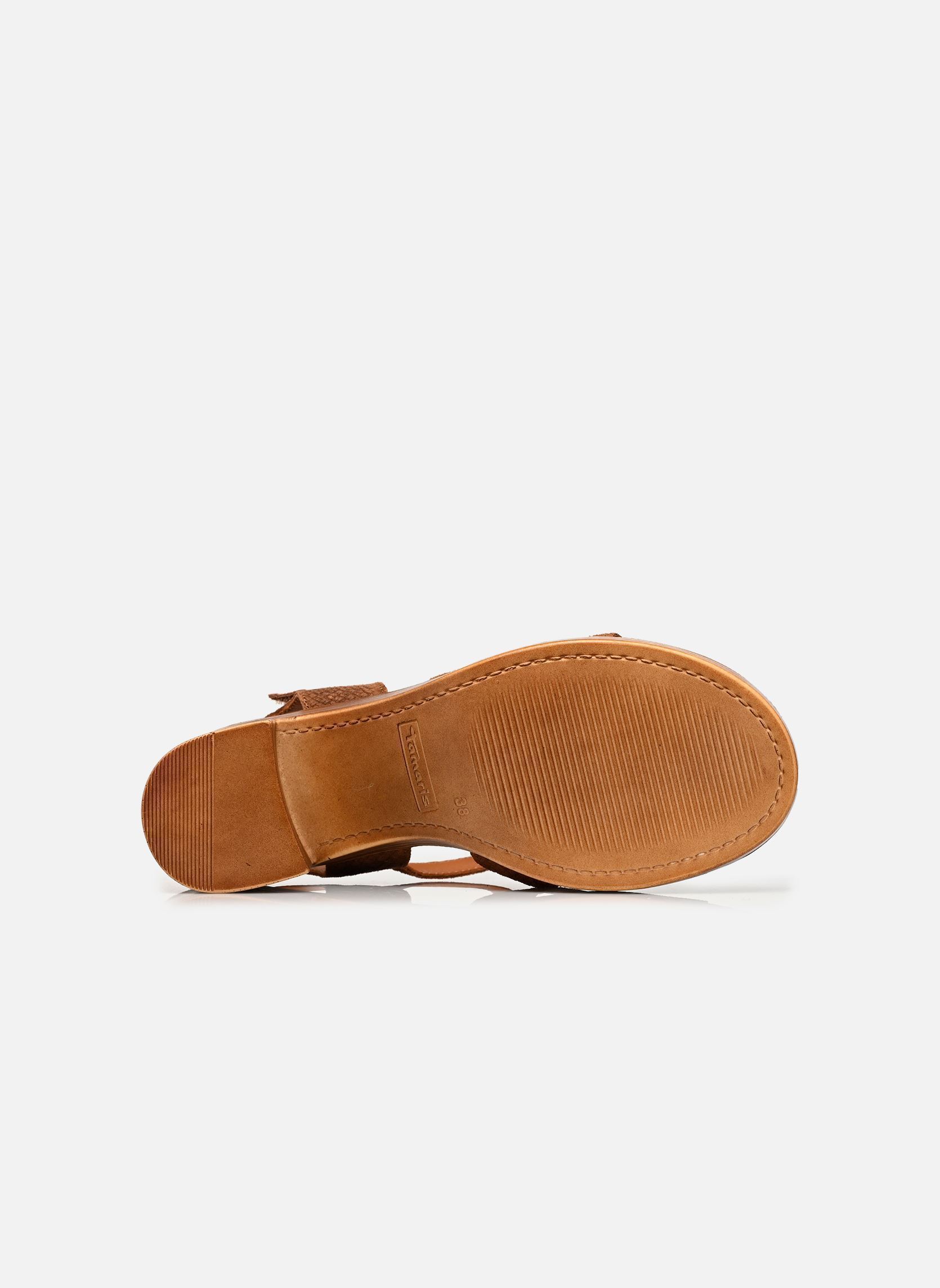 Sandalen 28302-46 dames bruin Tamaris Sandalen 28302-46 dames bruin BROWN STRUCT.