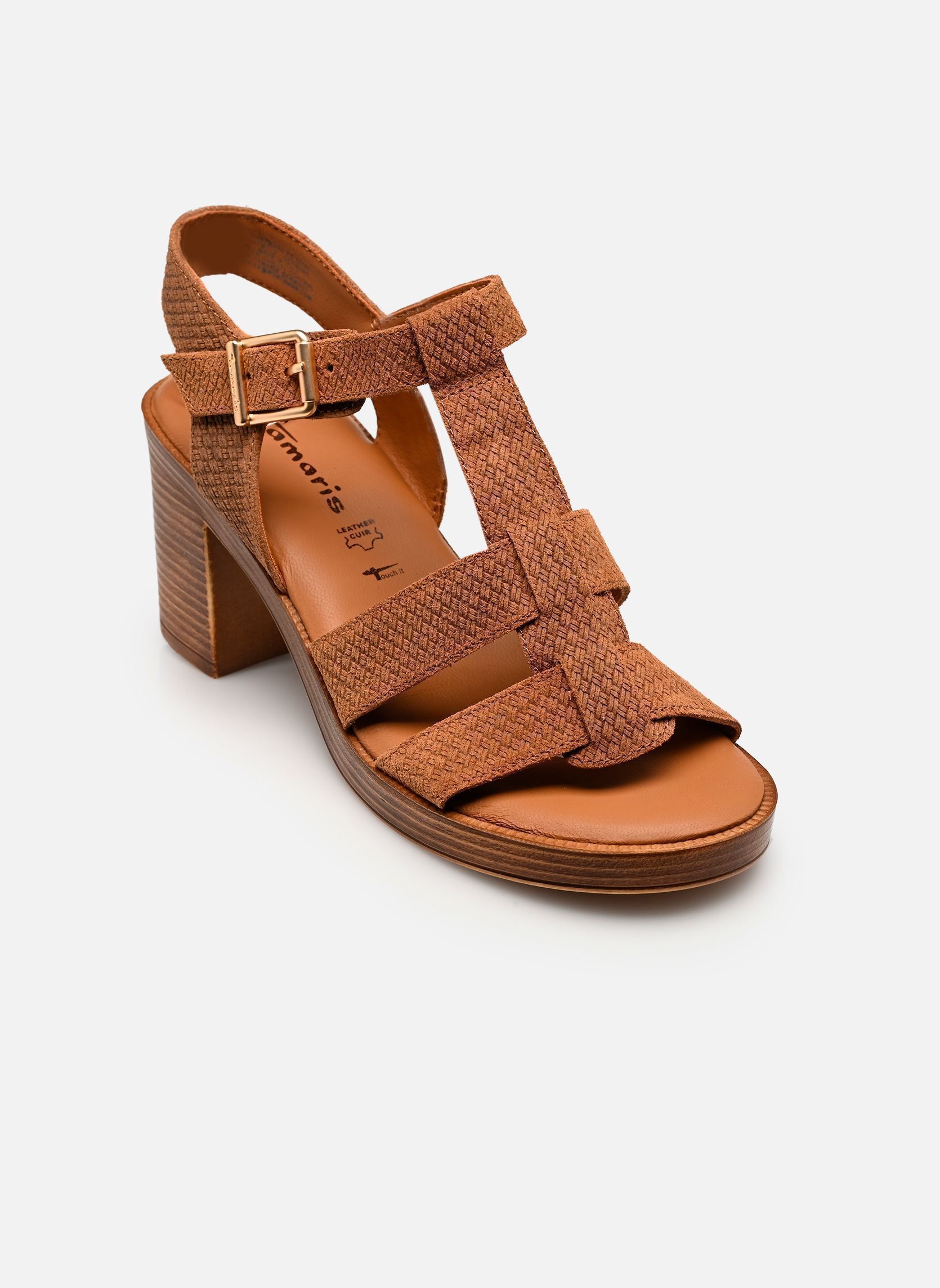 Sandalen 28302-46 dames bruin Tamaris Sandalen 28302-46 dames bruin BROWN STRUCT.