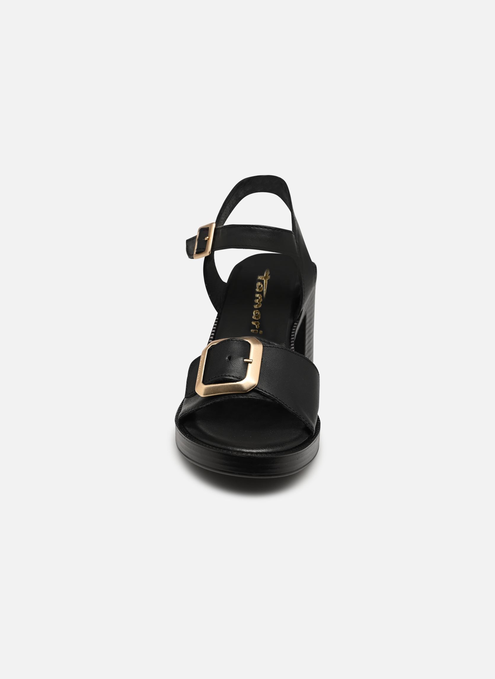 Sandalen 28303-46 damen schwarz Tamaris Sandalen 28303-46 damen schwarz BLACK LEATHER